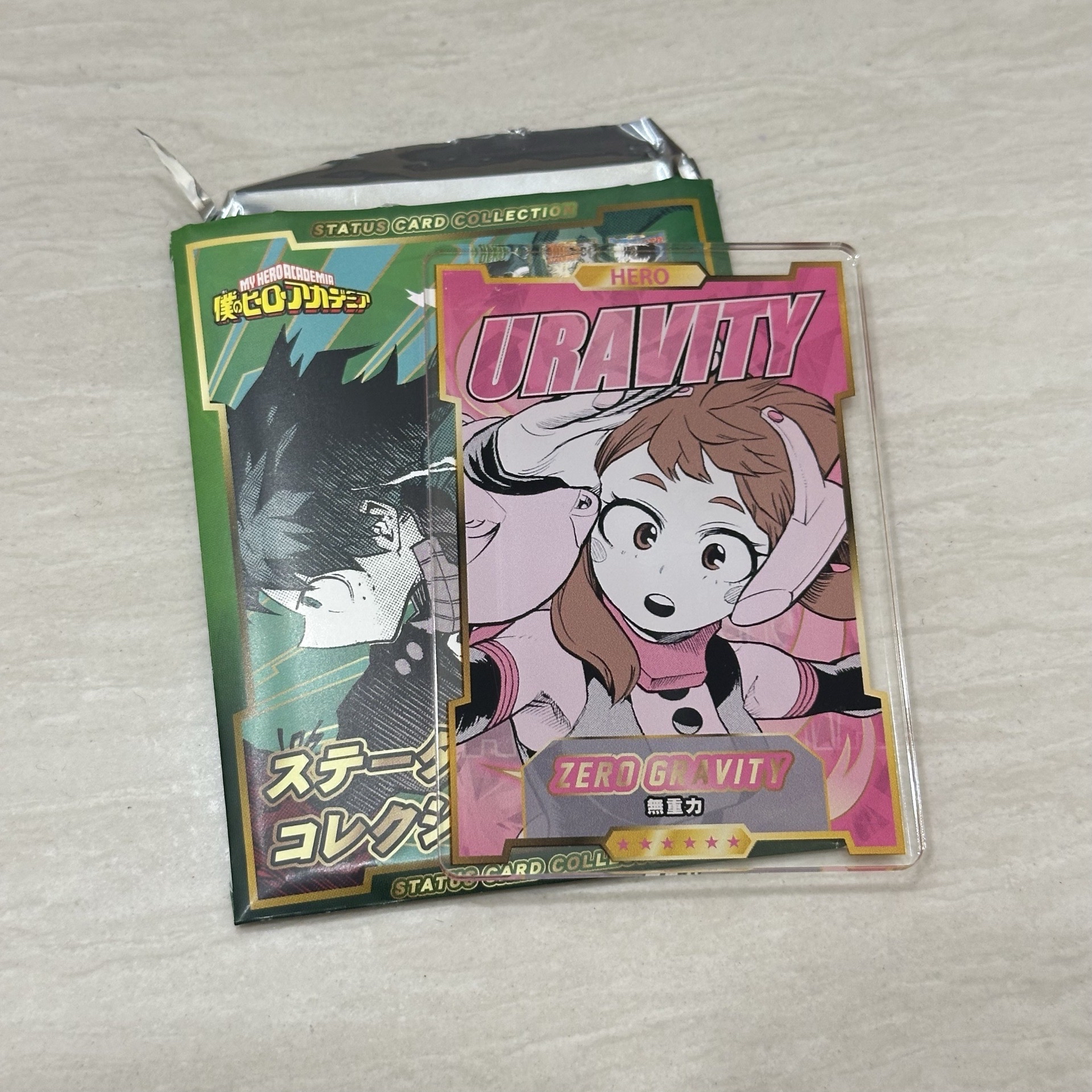 我的英雄學院 數據卡 麗日御茶子