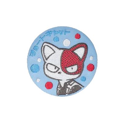 動物系列 56mm 刺繡徽章