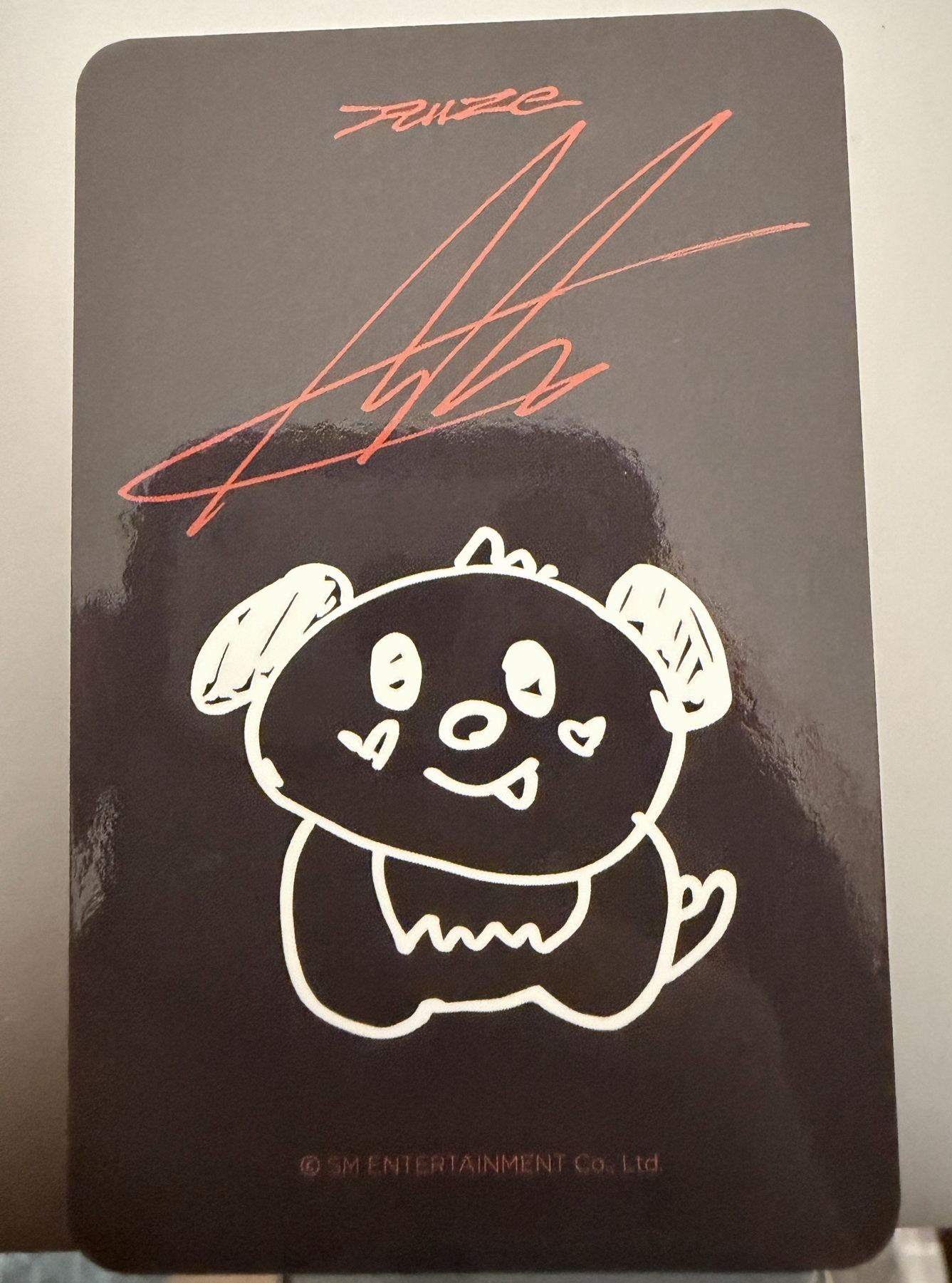 odyssey ms吉隆坡 合影卡 手繪黑背