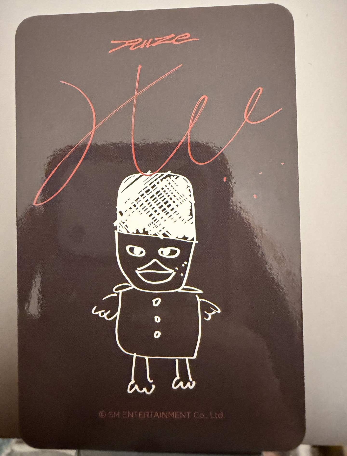 odyssey ms吉隆坡 合影卡 手繪黑背