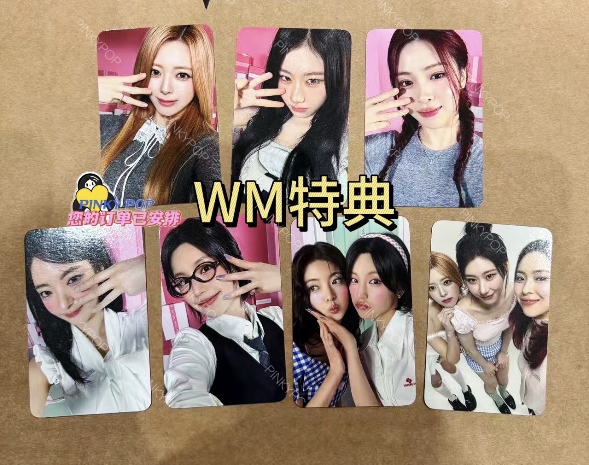itzy 2026台歷 wm特典卡一套未拆