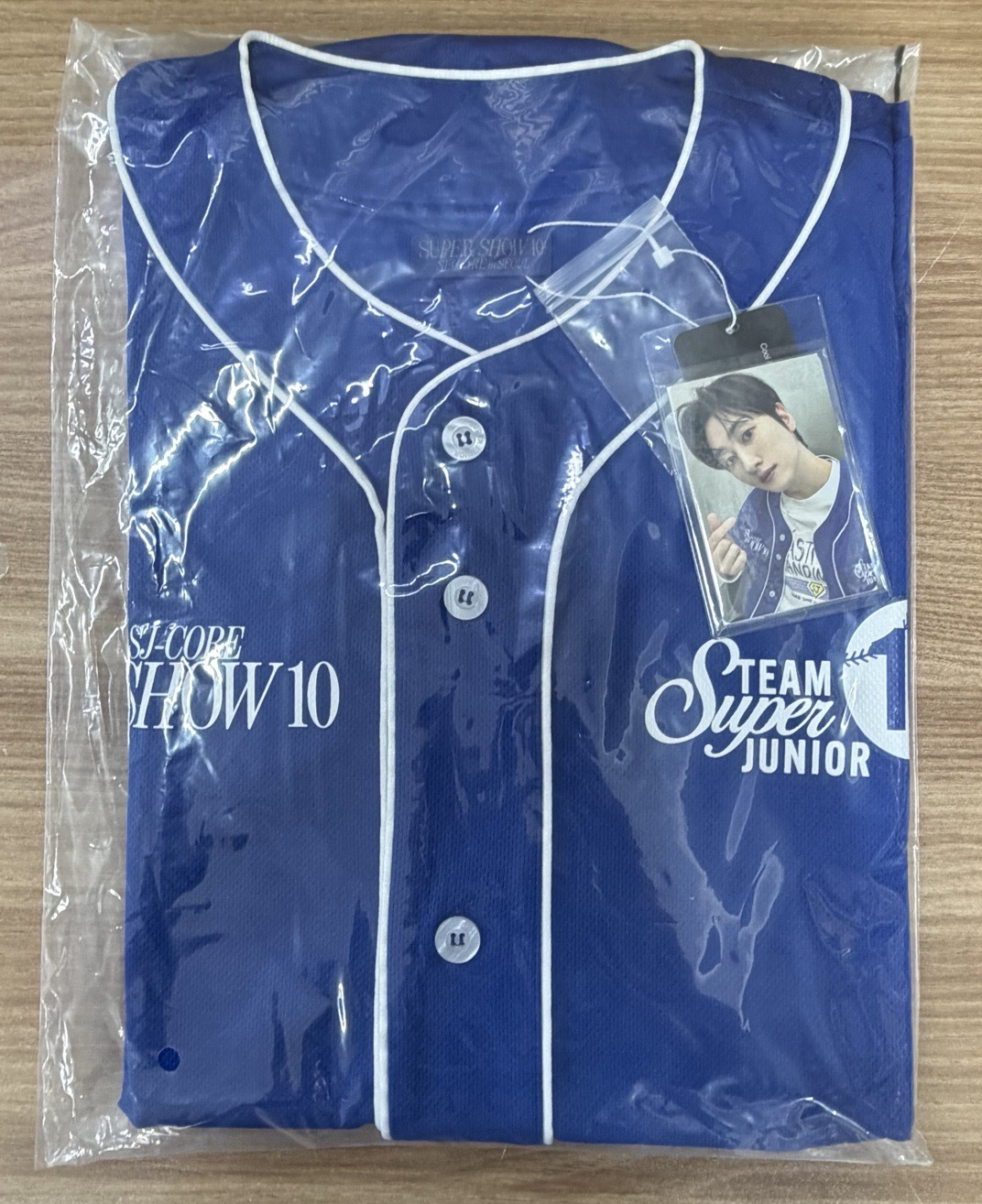 全新現貨 SJ SS10安可 棒球服+卡 銀赫