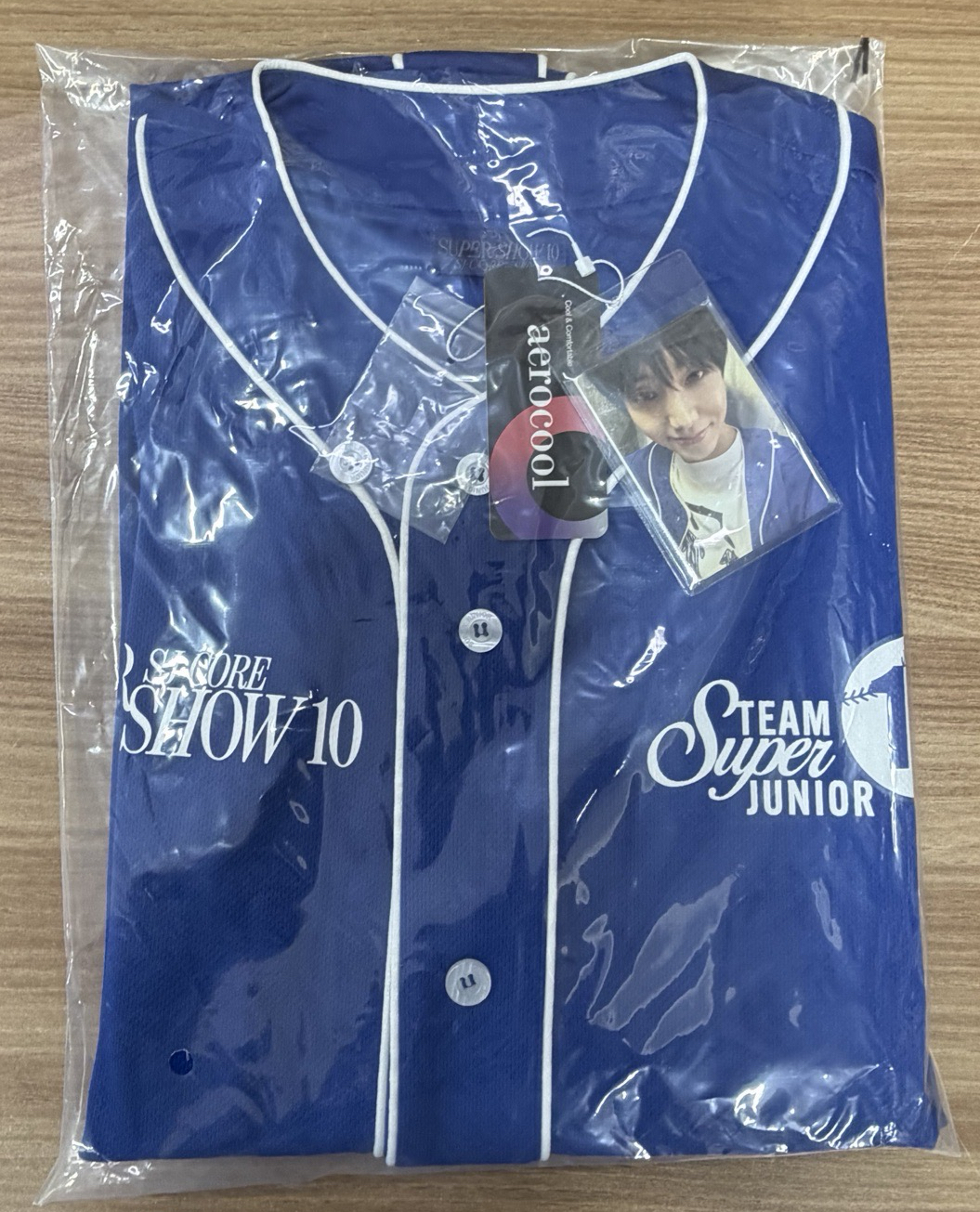 全新現貨 SJ SS10安可 棒球服+卡 藝聲
