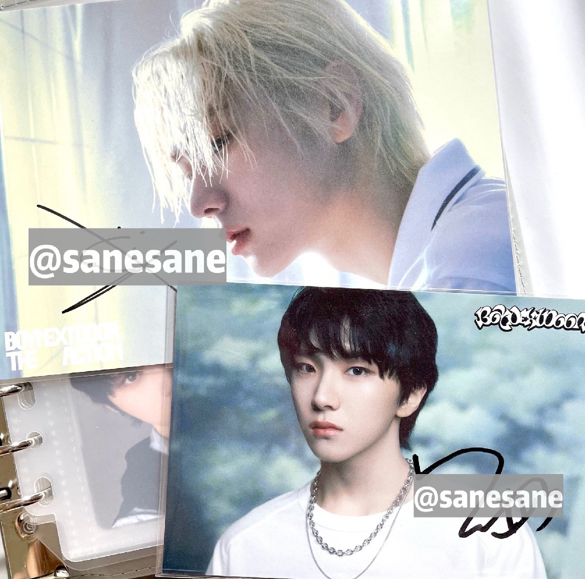 🐧朴成淏 金雲鶴 環球抽選親簽明信片