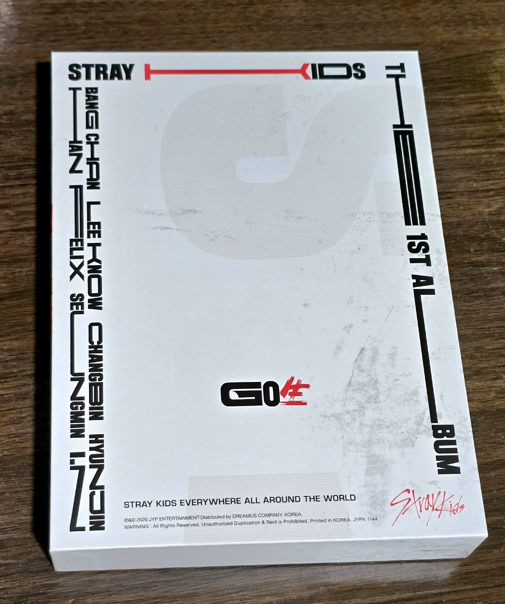 GO生 專輯 A ver.紅色普版 空專