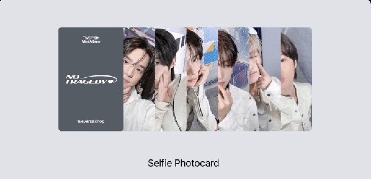 TWS金道勳 迷五wvs 簽售卡 