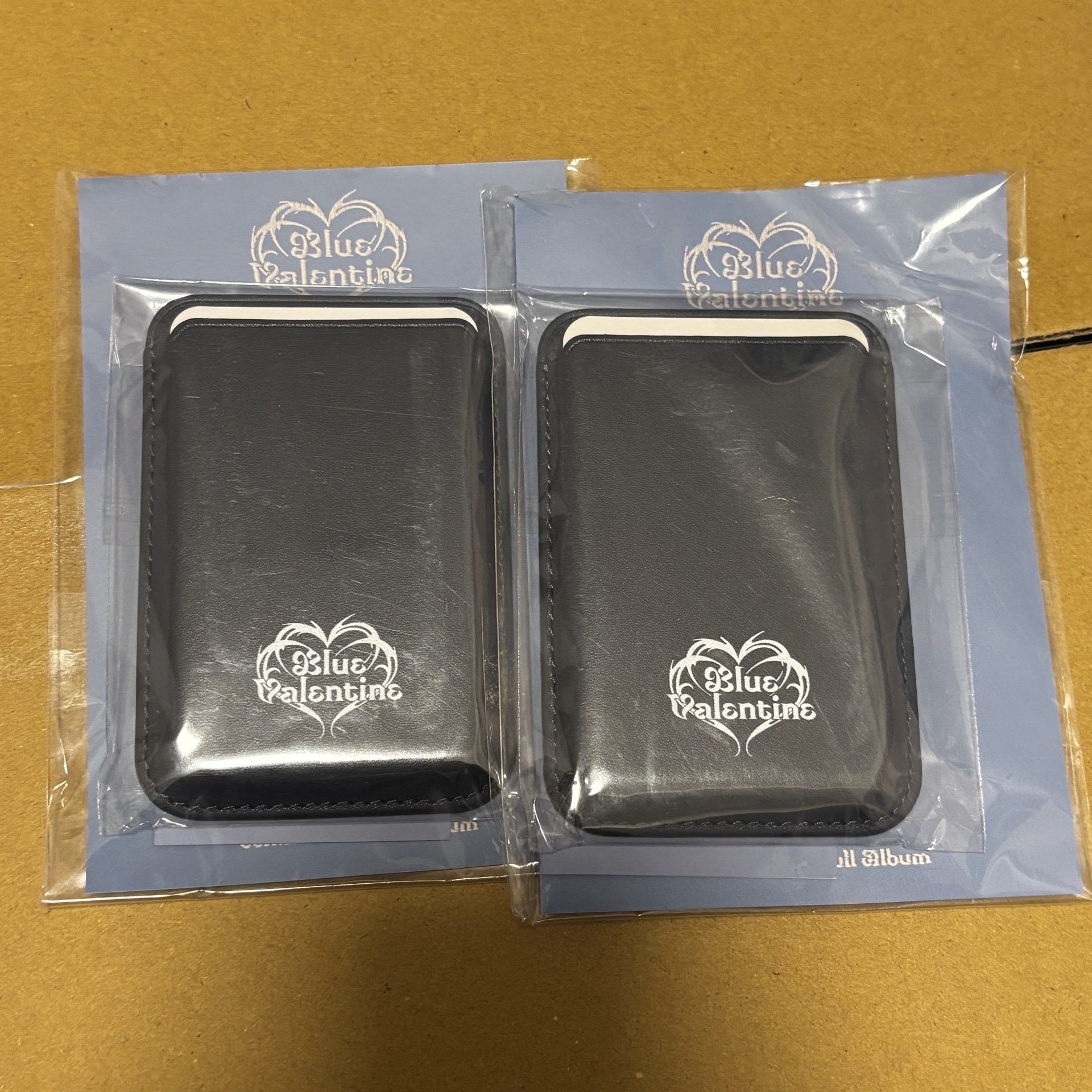 NMIXX blue valentine EL快閃 磁吸卡包