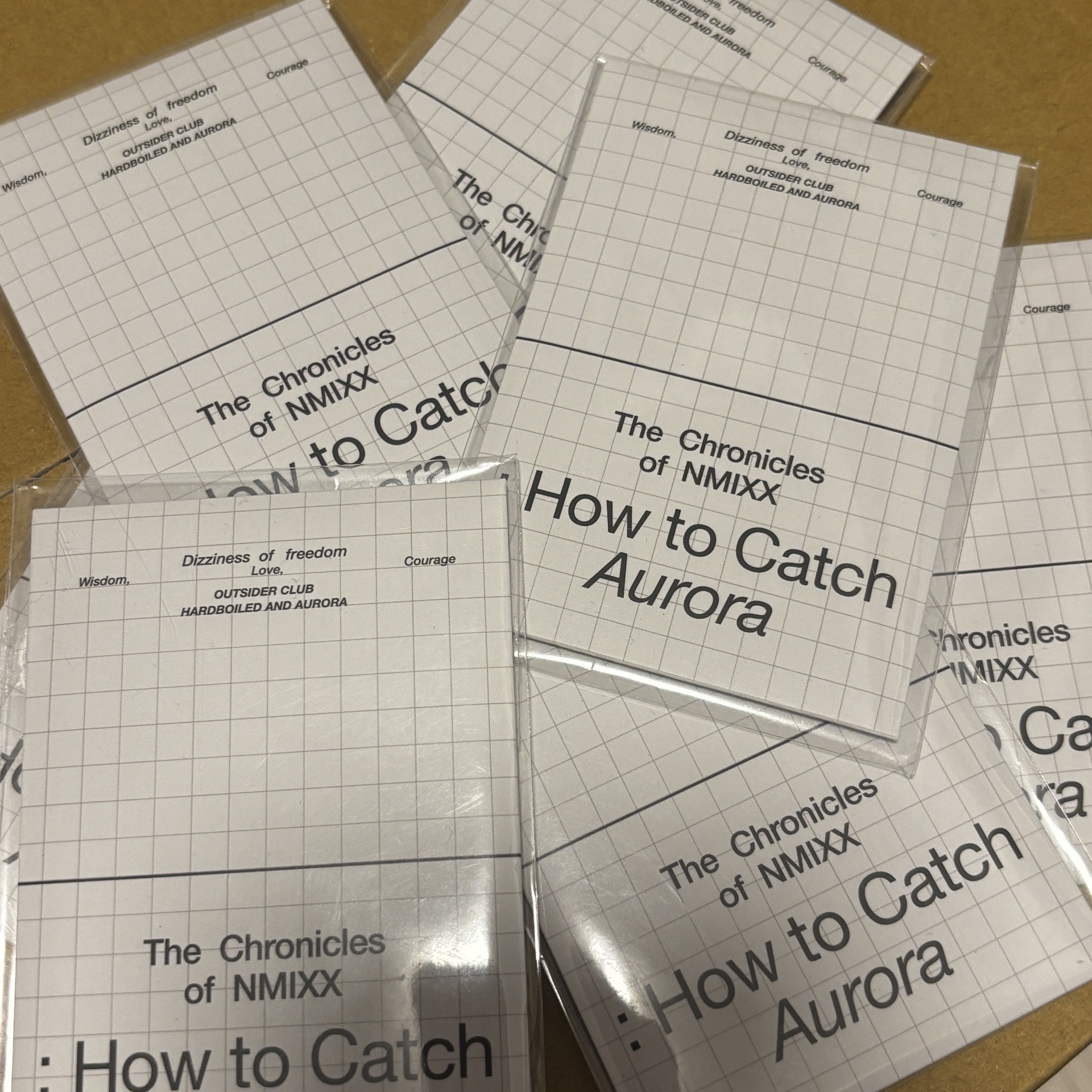 NMIXX 極光寫真隨機卡未拆