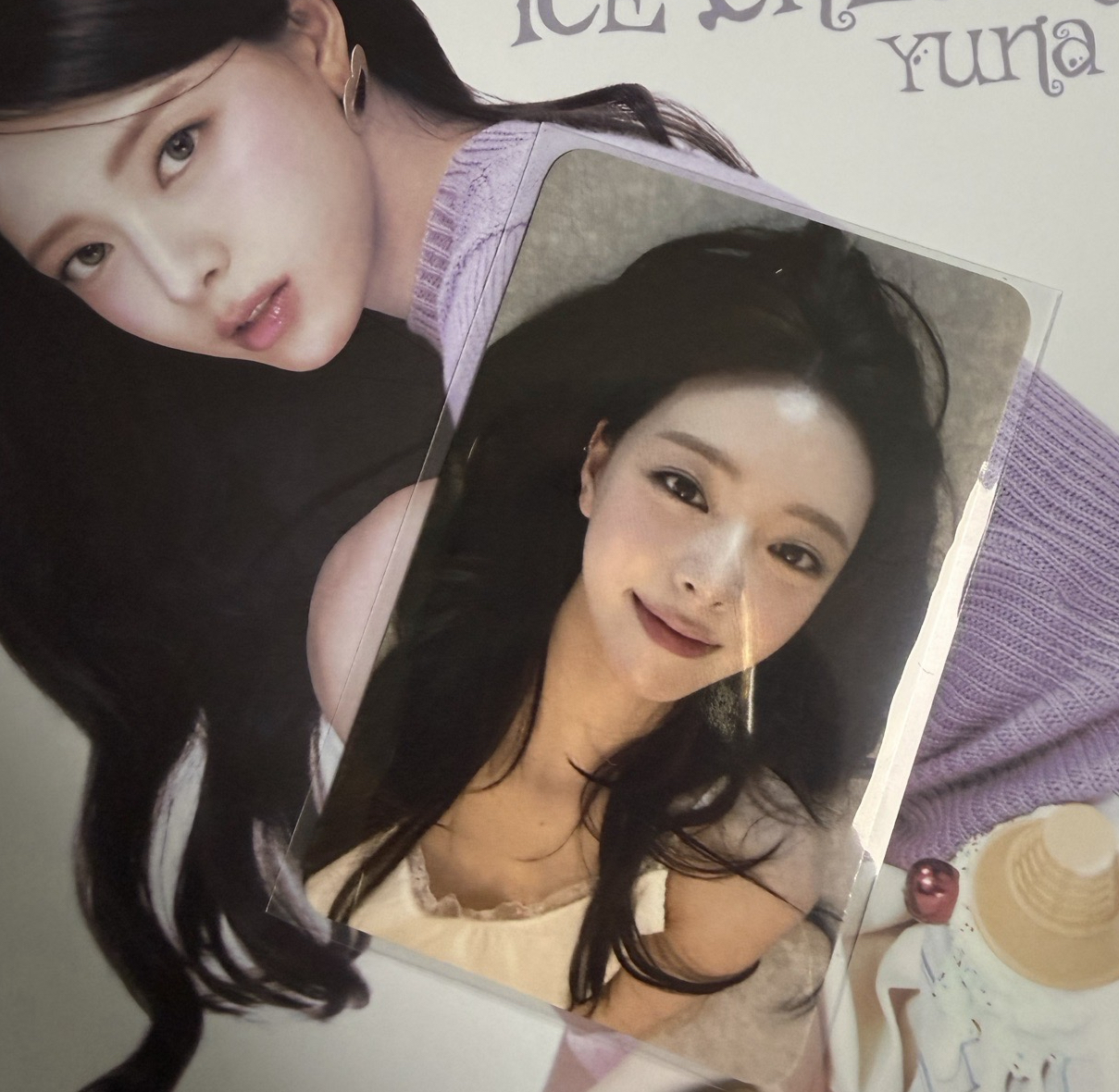 ITZY 有娜 打歌卡