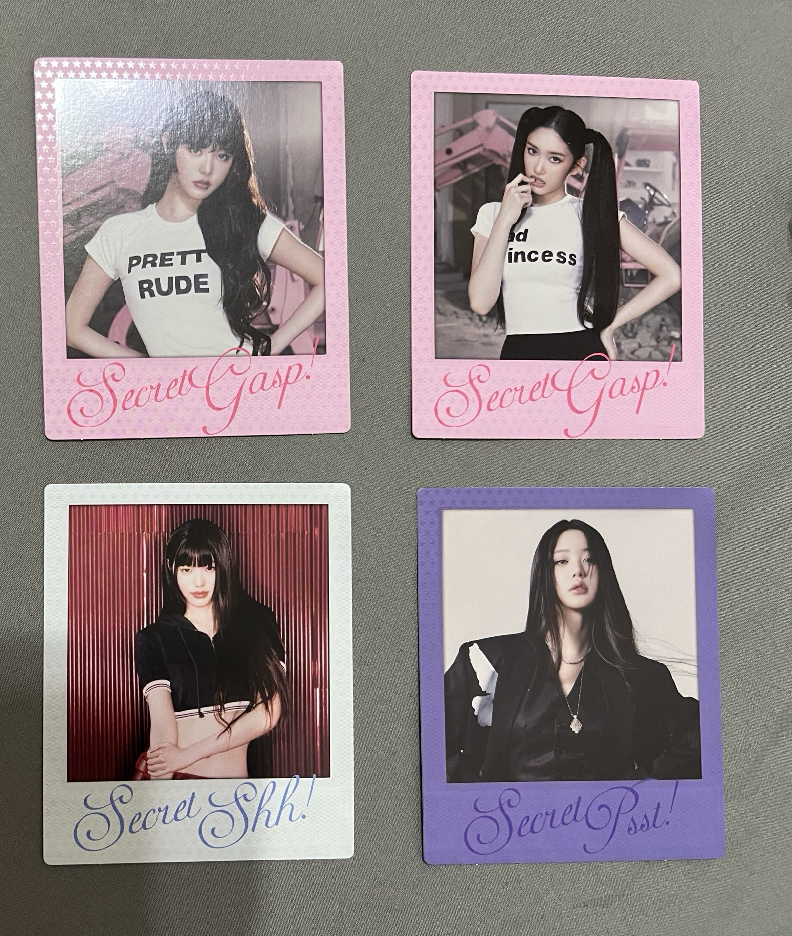 ive secret 專輯卡