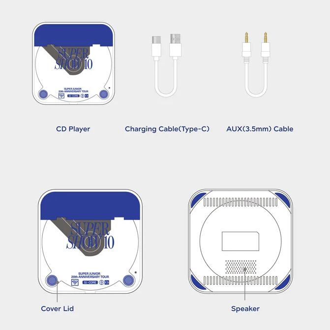«線上預購» SJ SS10🇰🇷安可場 CD player 🈶小卡