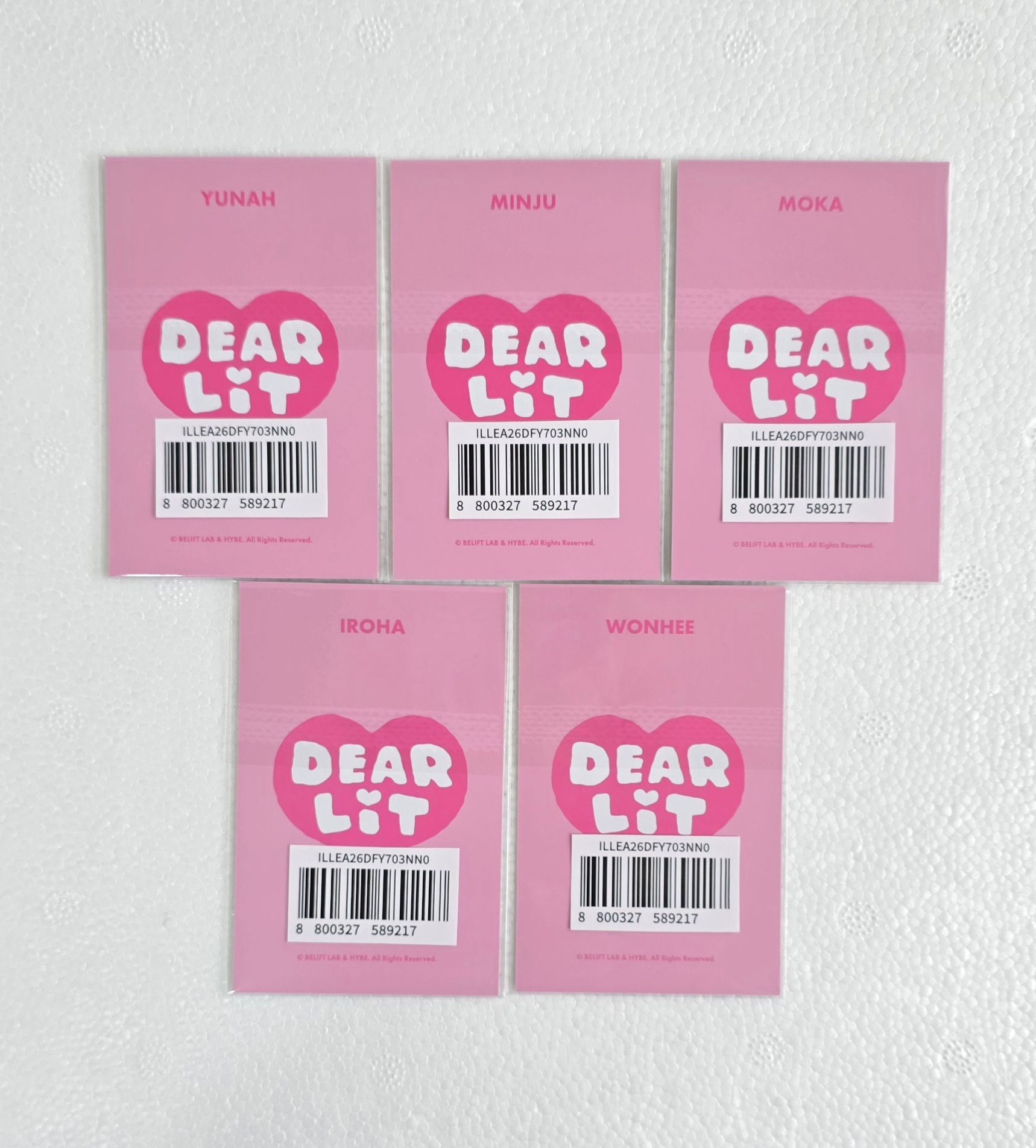 ILLIT  2週年滿額娃卡 單賣 全新未拆現貨 