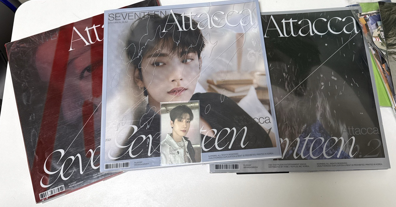 seventeen mini9 透卡空專