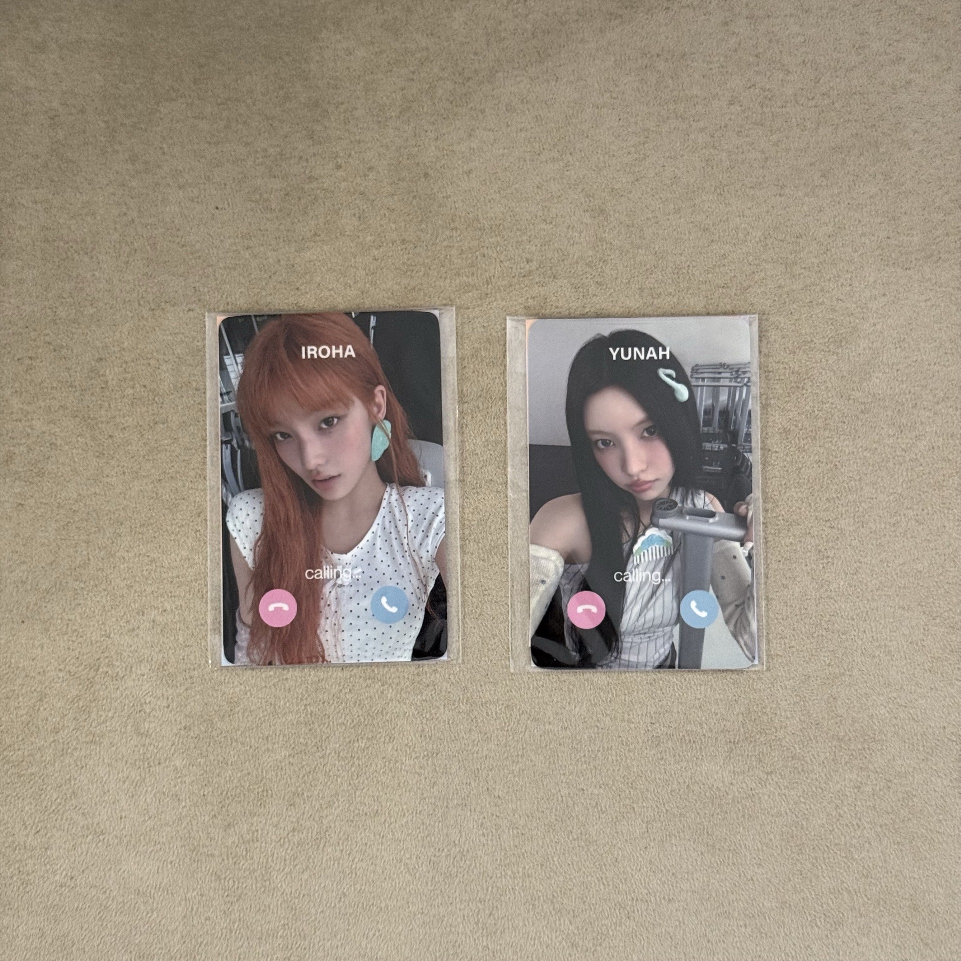 ILLIT moshi moshi電話卡