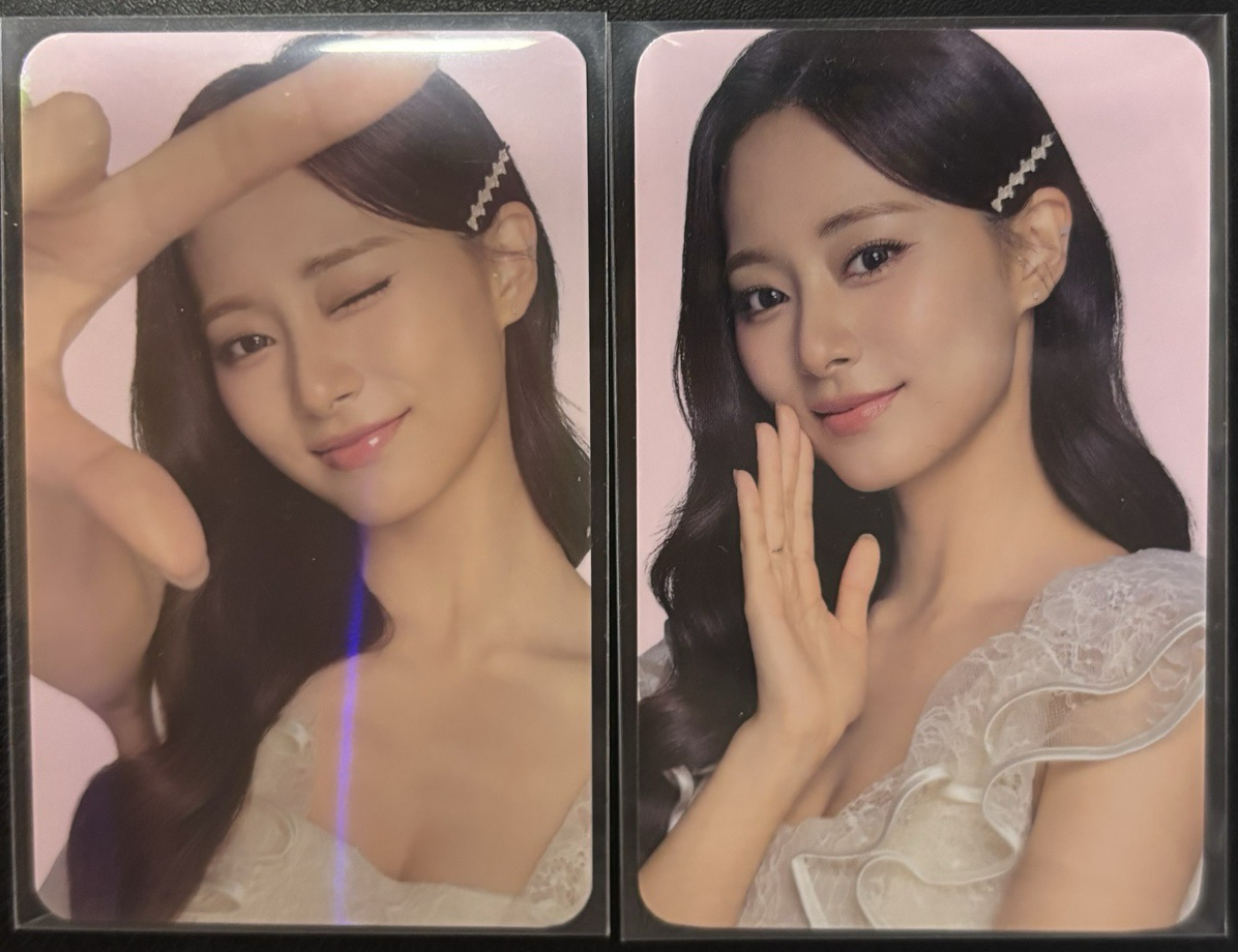 兩張不拆 閃卡 子瑜 7-11