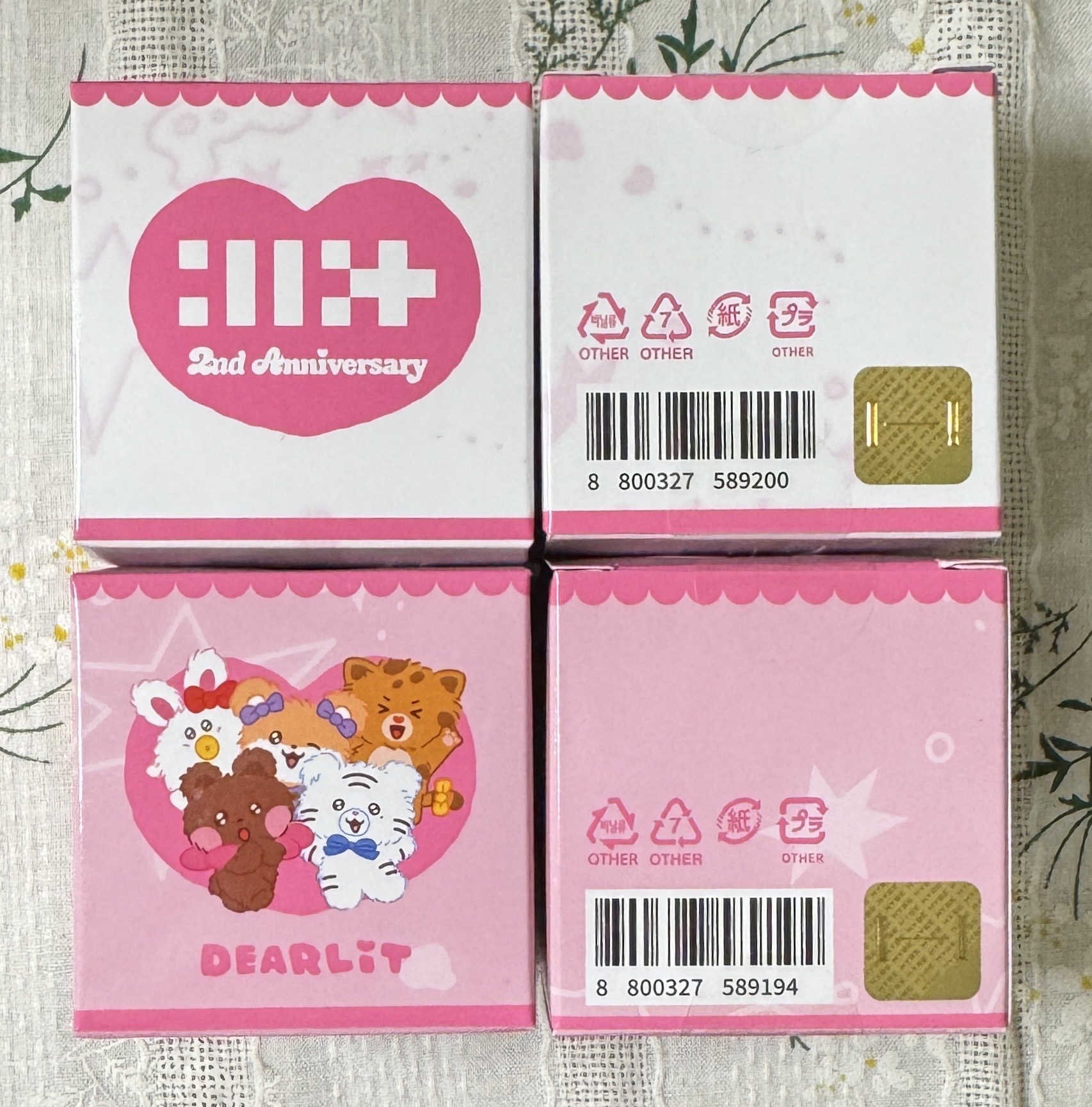 可直拍 二週年貼紙卷 全新未拆