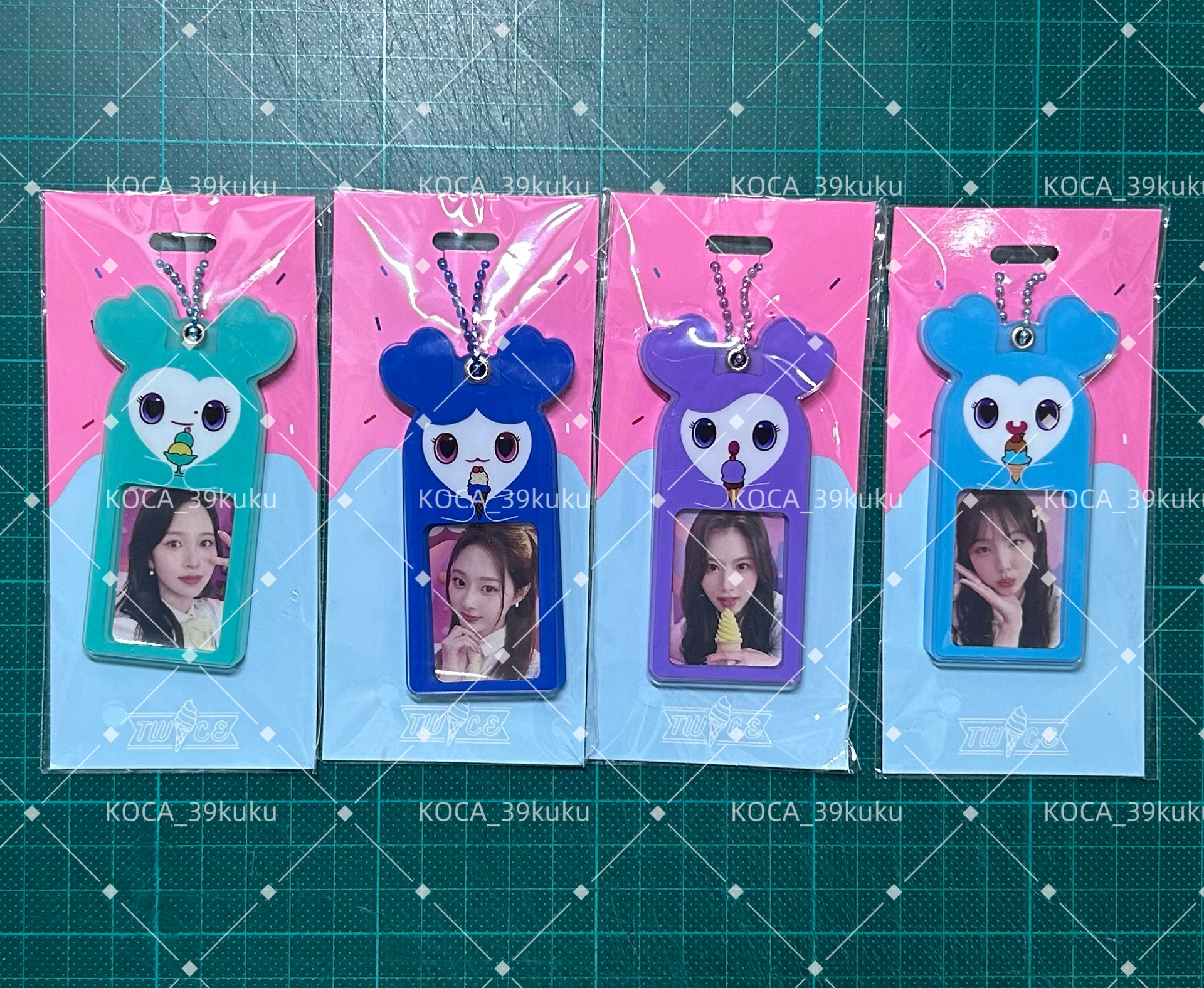 23JP快閃店 冰淇淋快閃壓克力照片吊飾