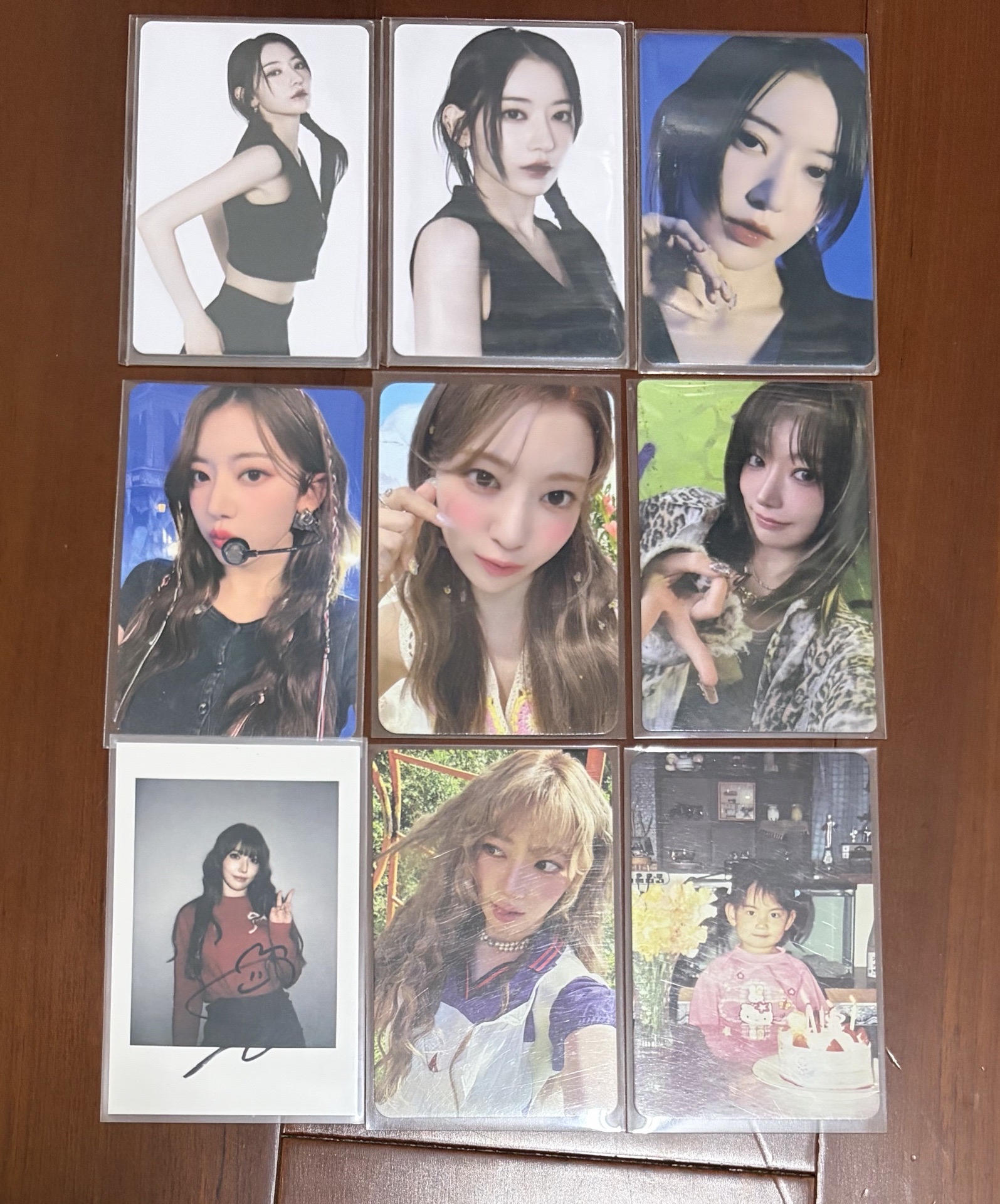 櫻花 小卡 特典 共9張 