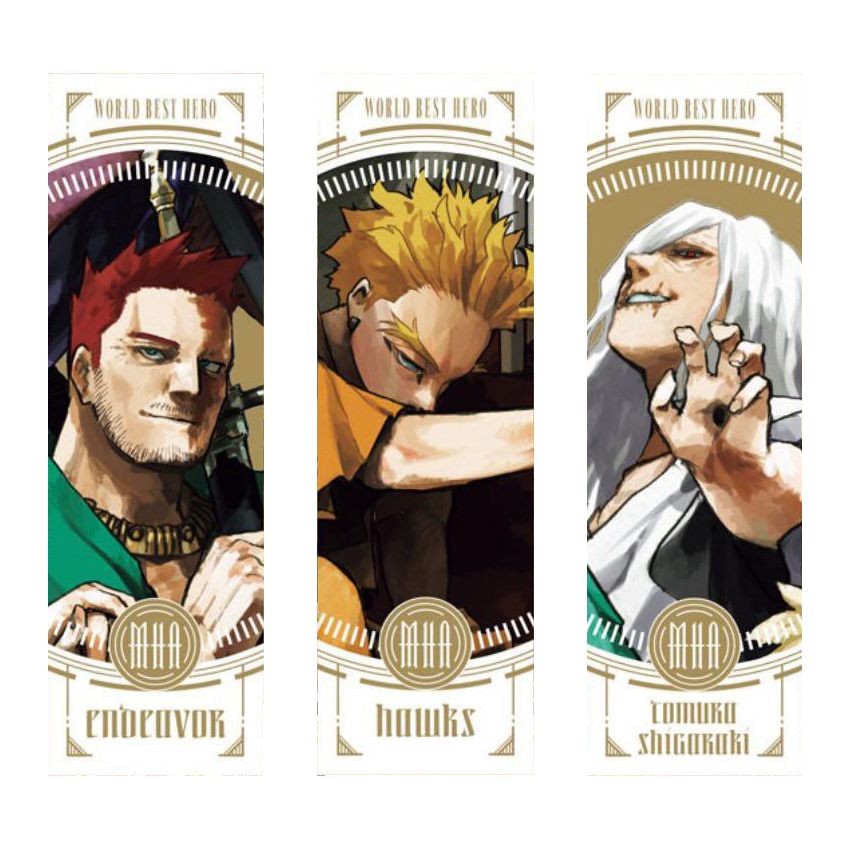 我的英雄學院 jump giga 2025 autumn 雜誌附錄貼紙 霍克斯 奮進人 死柄木
