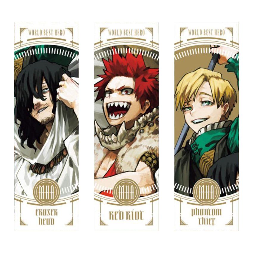 jump giga 2025 autumn 雜誌附錄貼紙 切島 相澤 物間