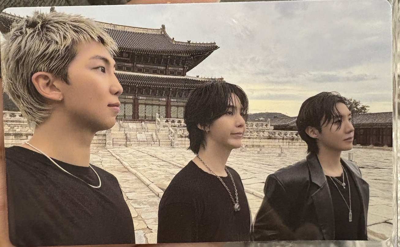 阿里郎 早鳥禮特典分隊小卡 Rap line