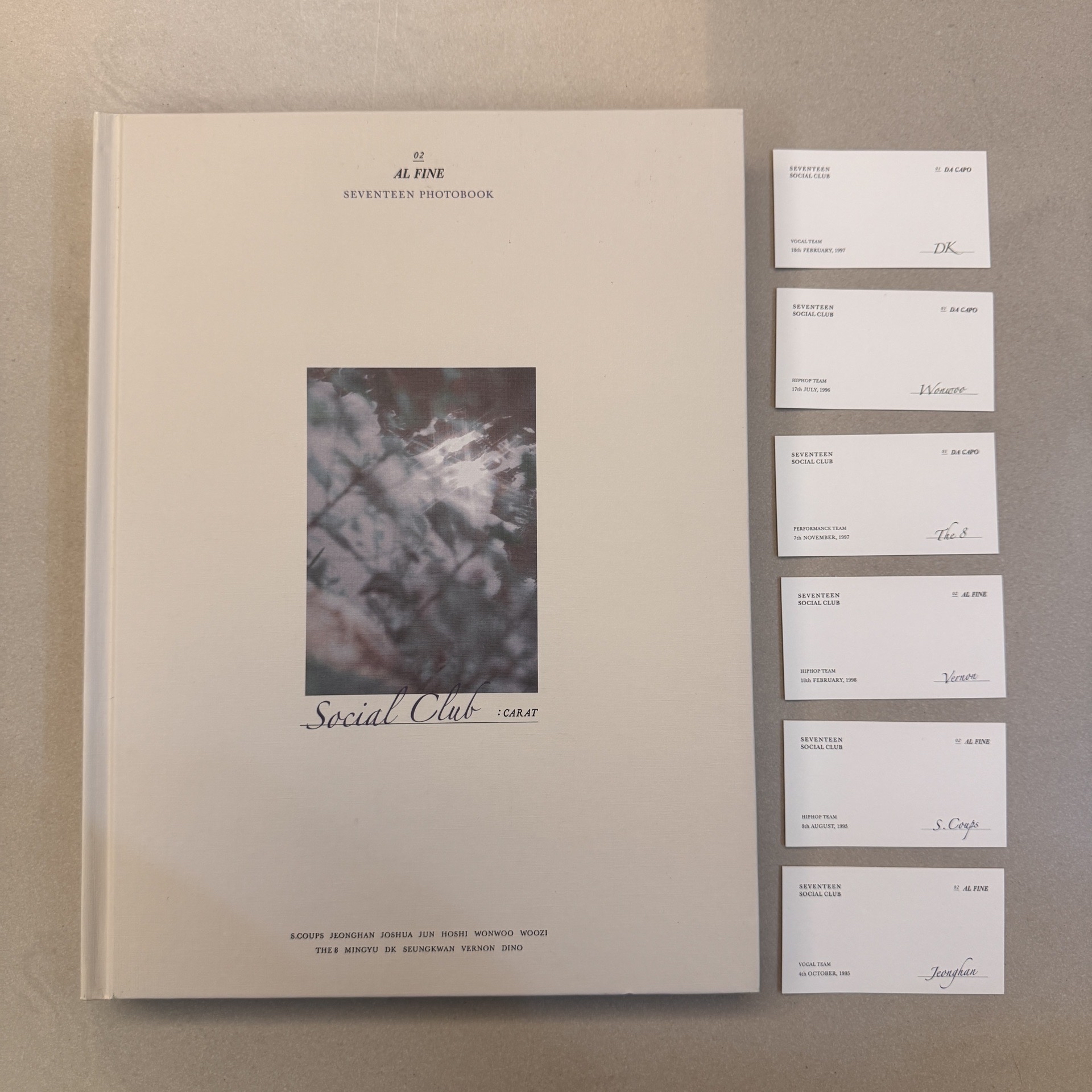 social club白版+6張名片