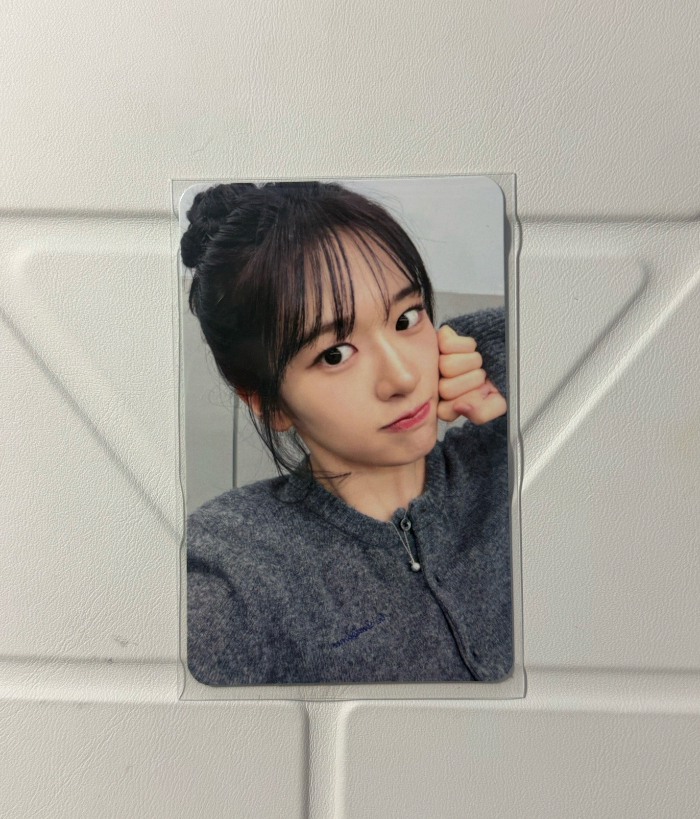 ive Yeti幸運卡 丸子頭安