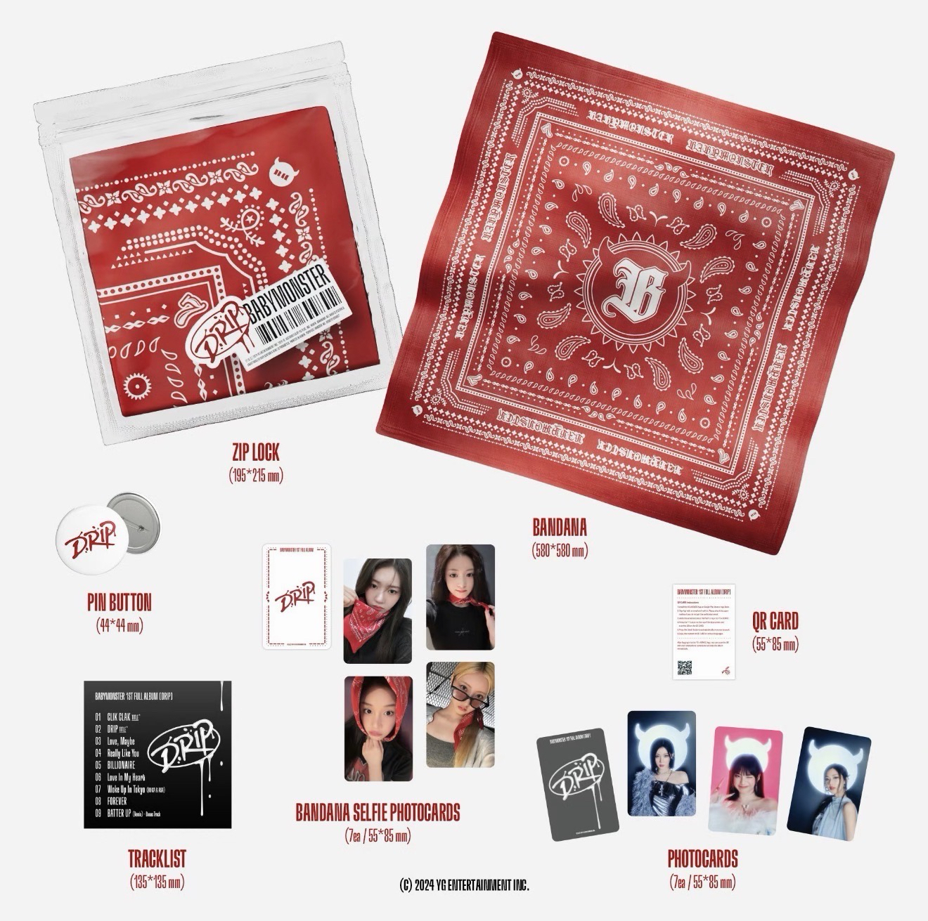 【現貨】寶怪 DRIP 限量BANDANA ver. 未拆專