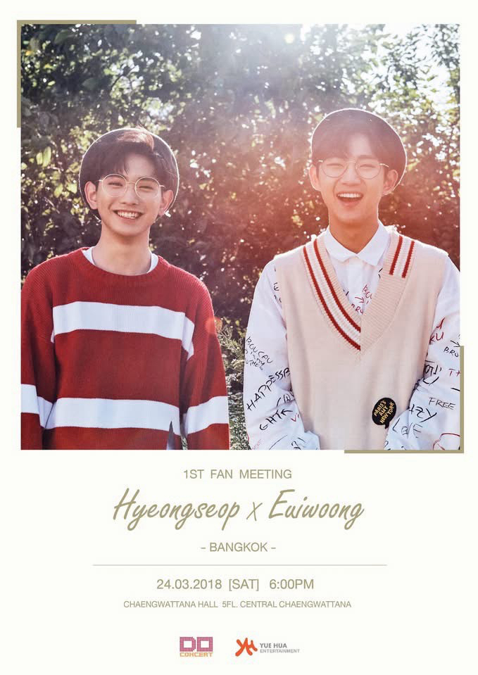 炯燮 x 義雄 1st Fan Meeting in Bangkok