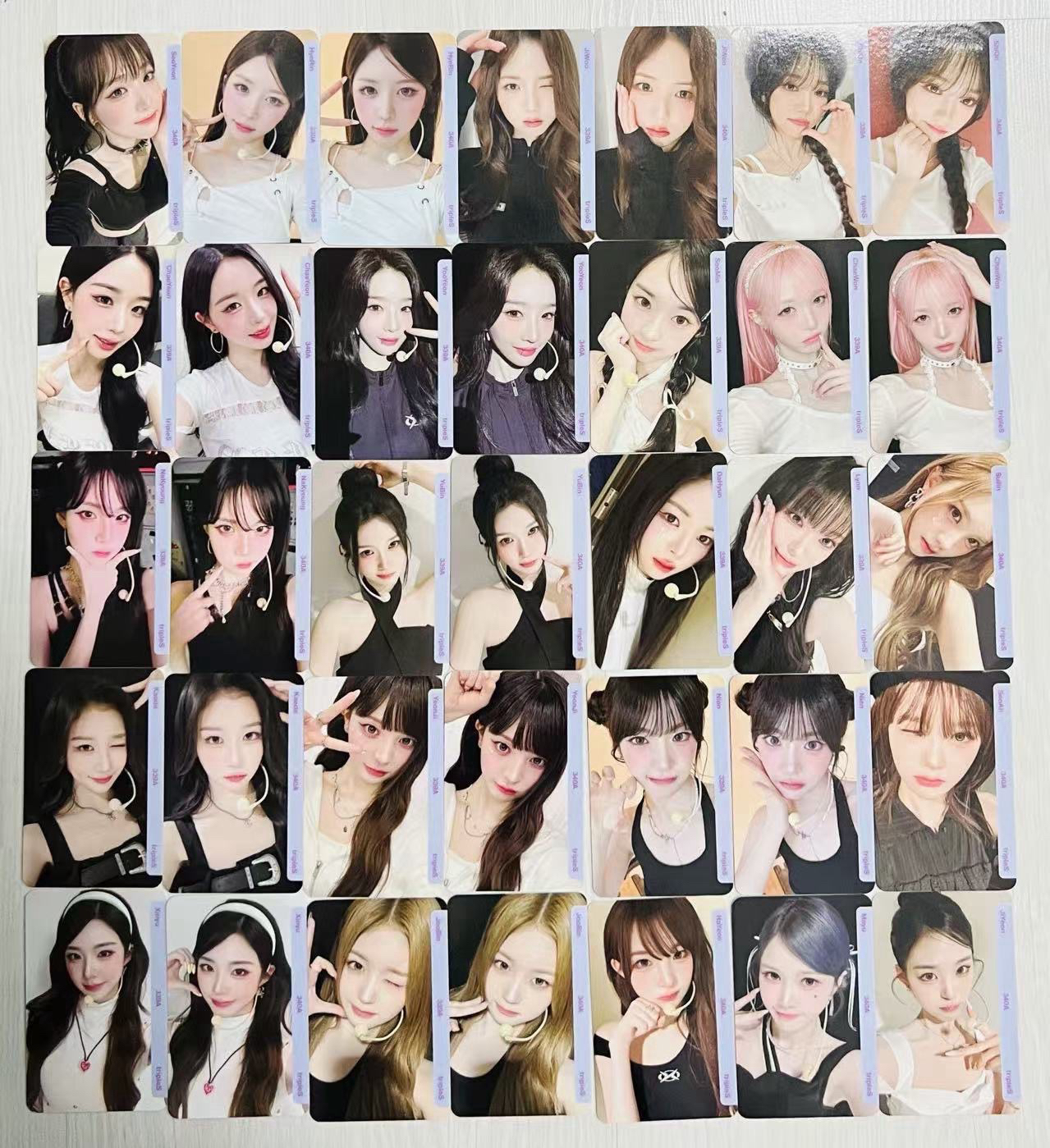 tripleS首爾場週隨機卡BB339 340未掃