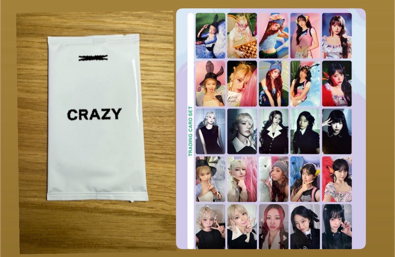 CRAZY快閃隨機卡包