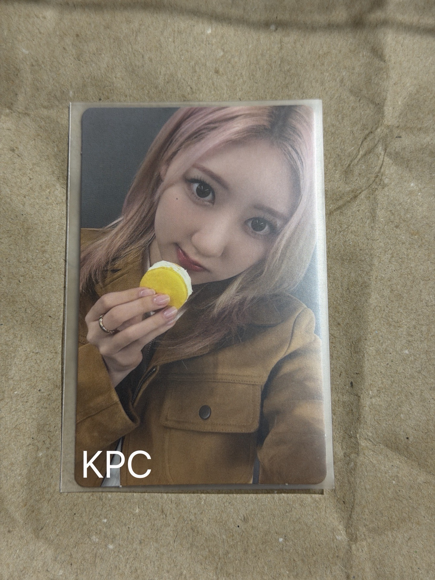 BABYMONSTER RAMI 白色情人節 馬卡龍藍 韓背