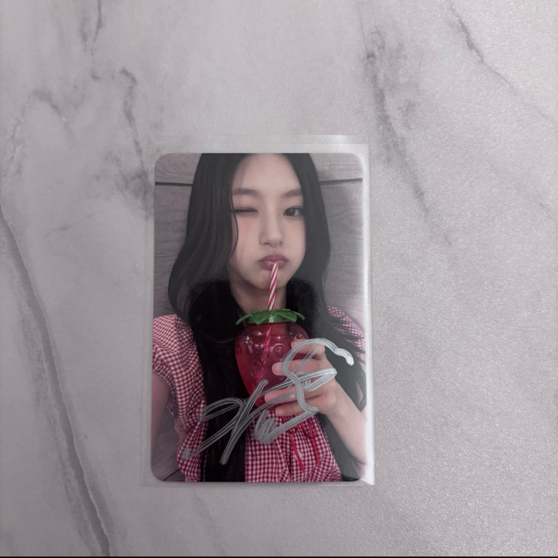 KISS OF LIFE Haneul 224 ms 特別活動 簽卡