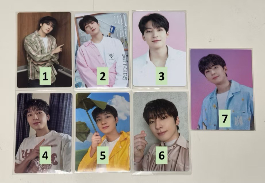 圓佑 WONWOO 個人小卡 專卡 隨機卡