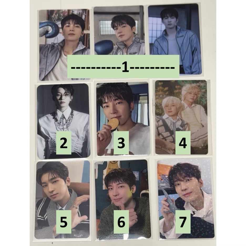 圓佑 WONWOO 個人小卡 特典卡 KIT專卡 電子專