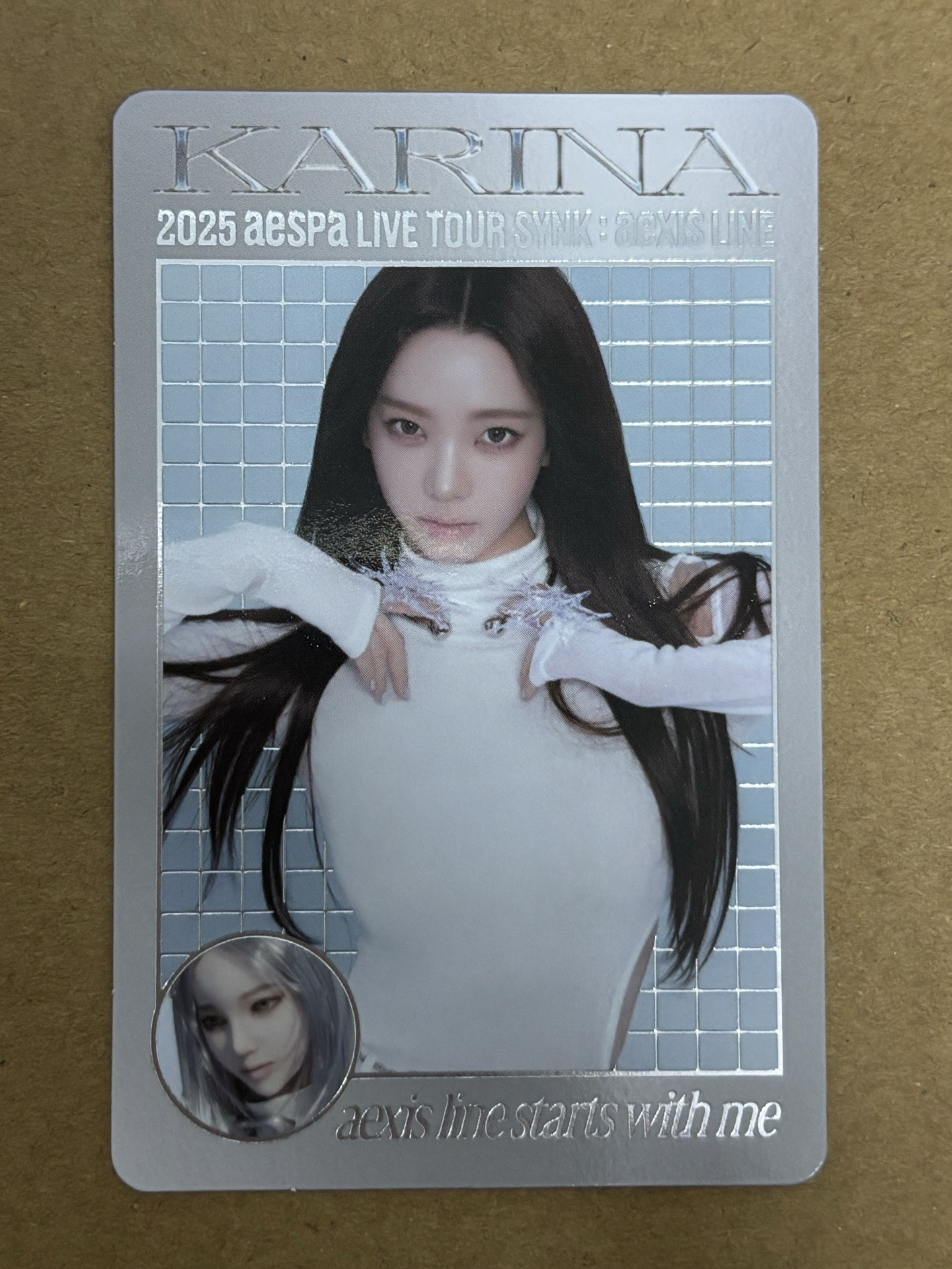 aespa Karina 柚子 三巡 隨機卡 首爾場周柚 Y 柚-23