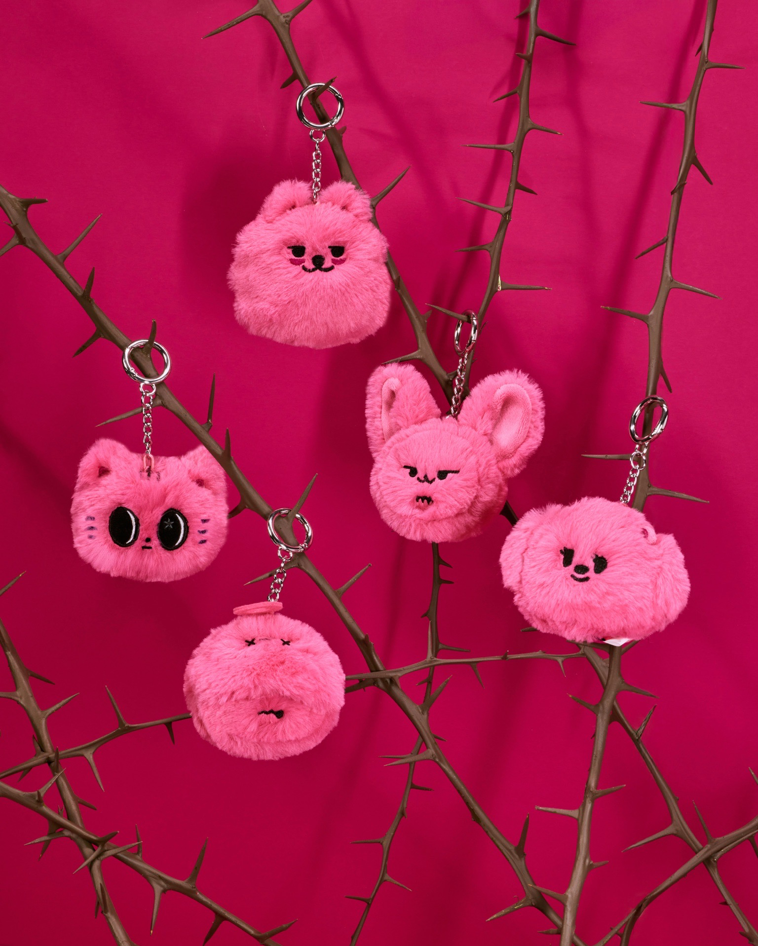 （預購）迷八 中毒風大頭吊飾 