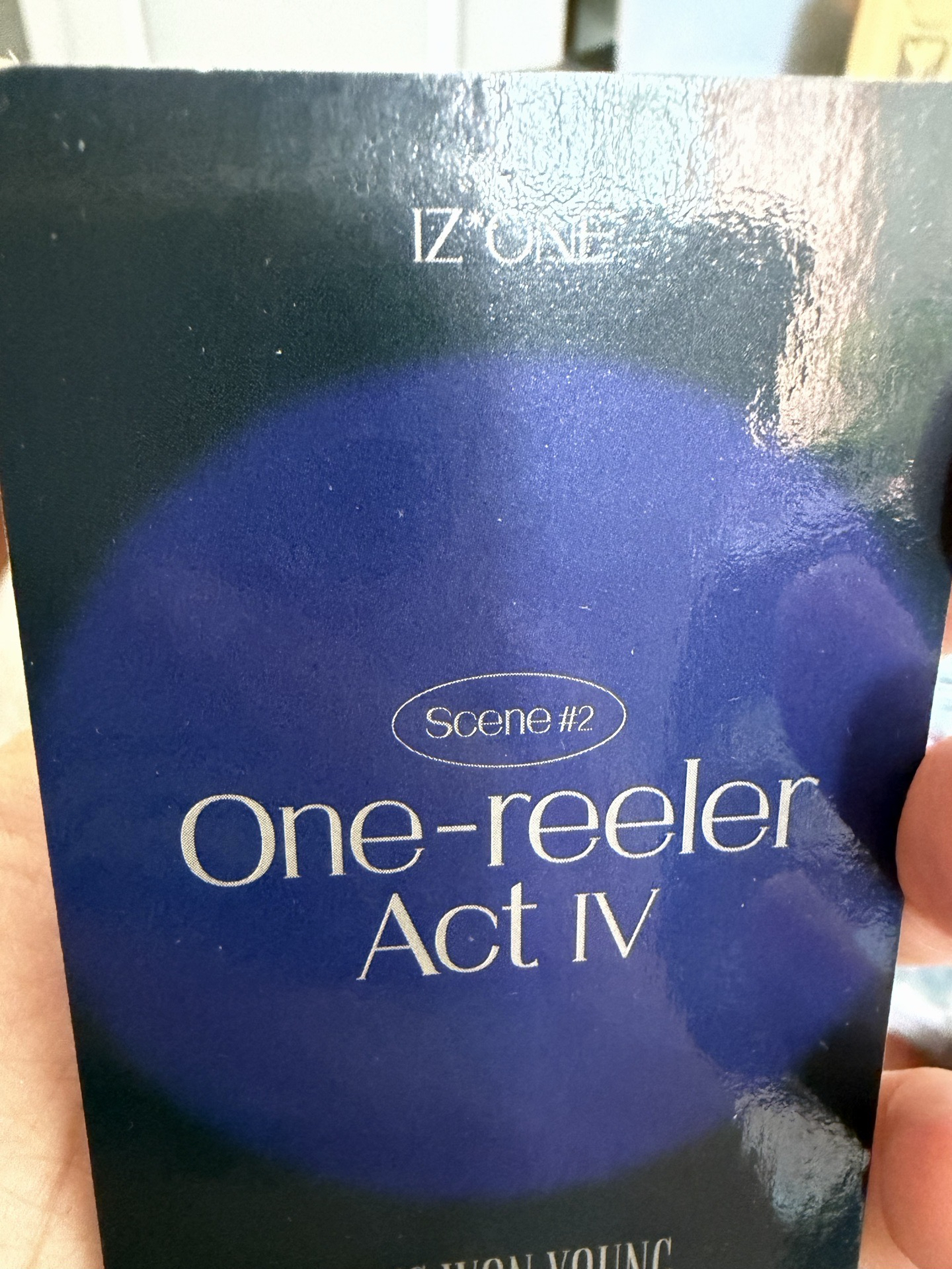 員瑛 IZ*ONE 矮丸時期 小卡 制服員 戶外員