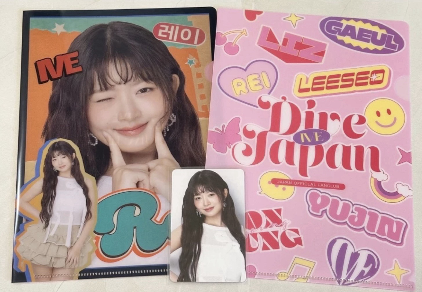 25’ FC IVE SCOUT DIVE JAPAN A5資料夾 小卡 怜