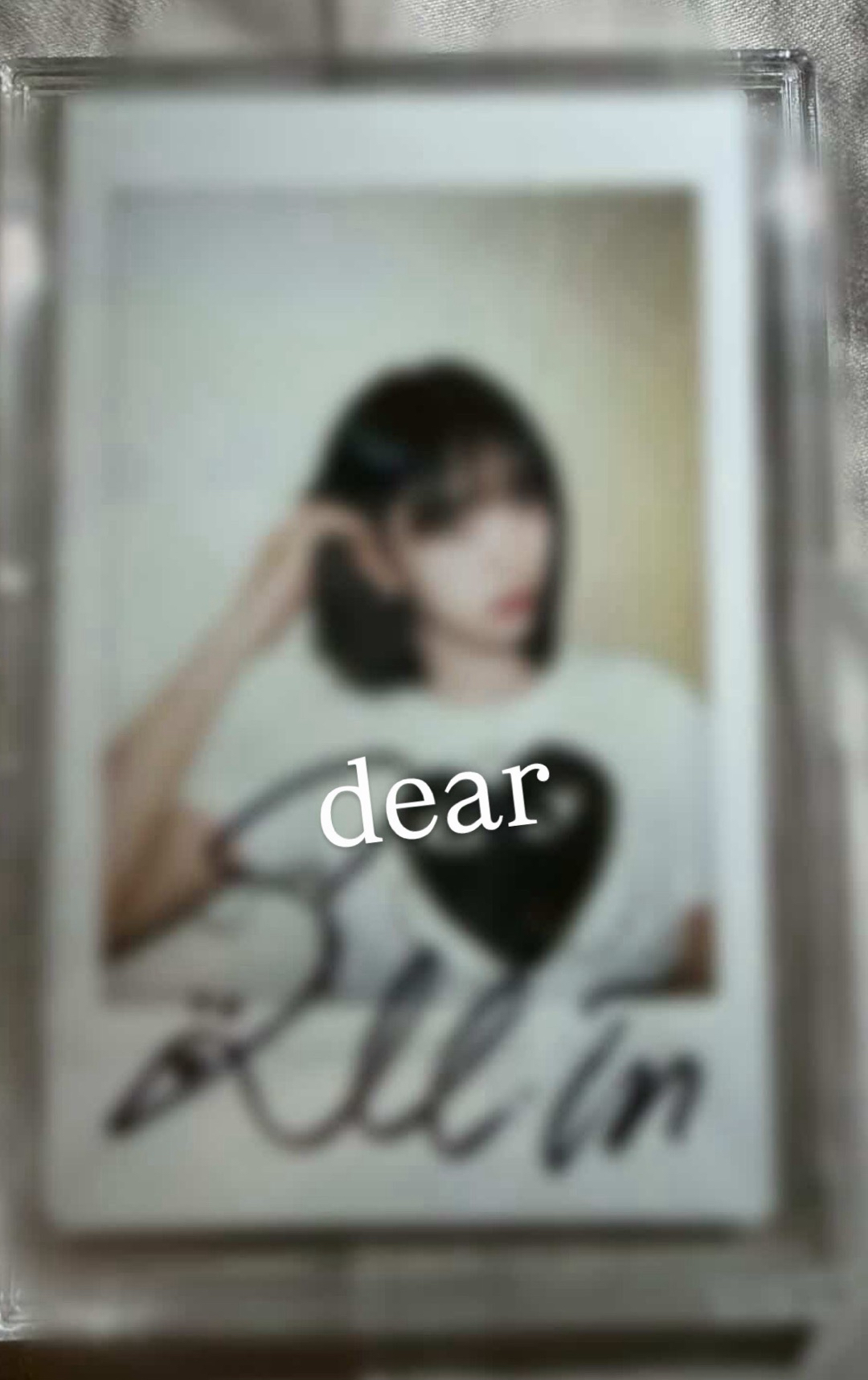 meovv sooin 未公開拍立得