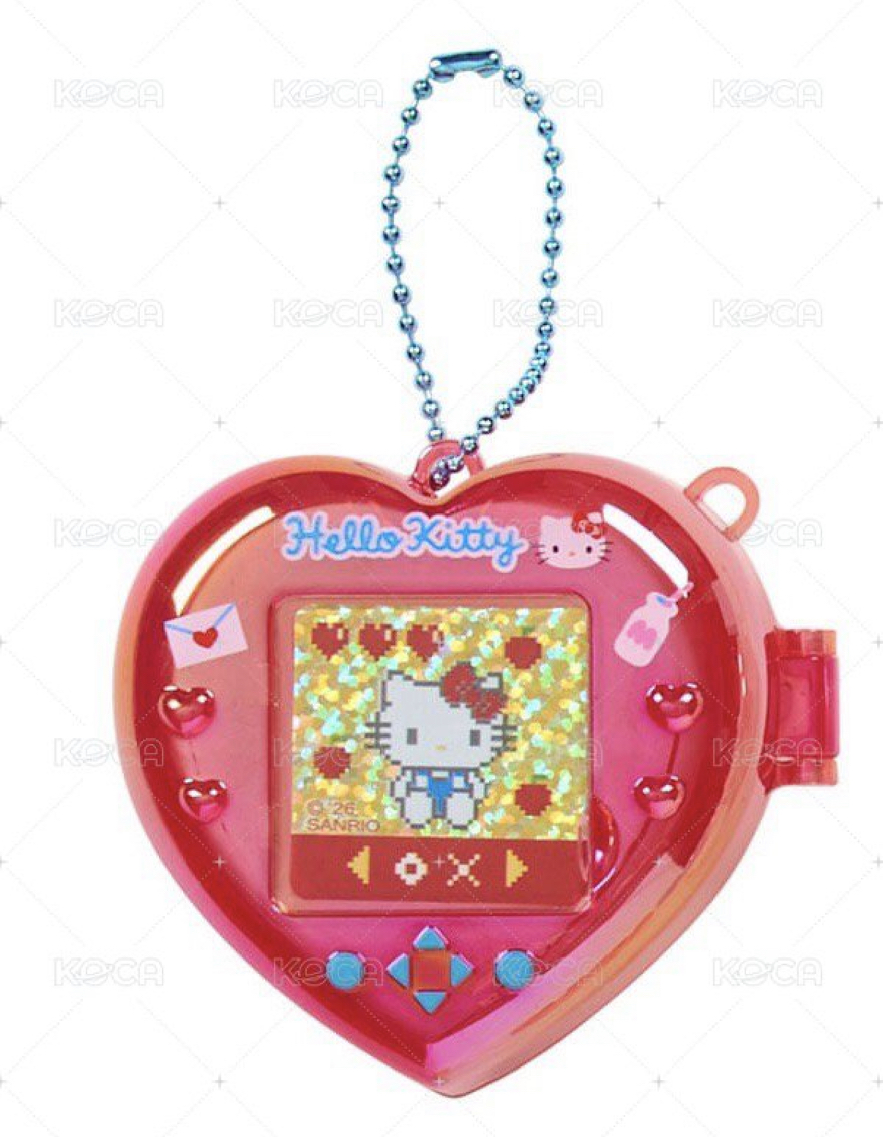 Hello kitty 心動平成 寵物雞吊飾