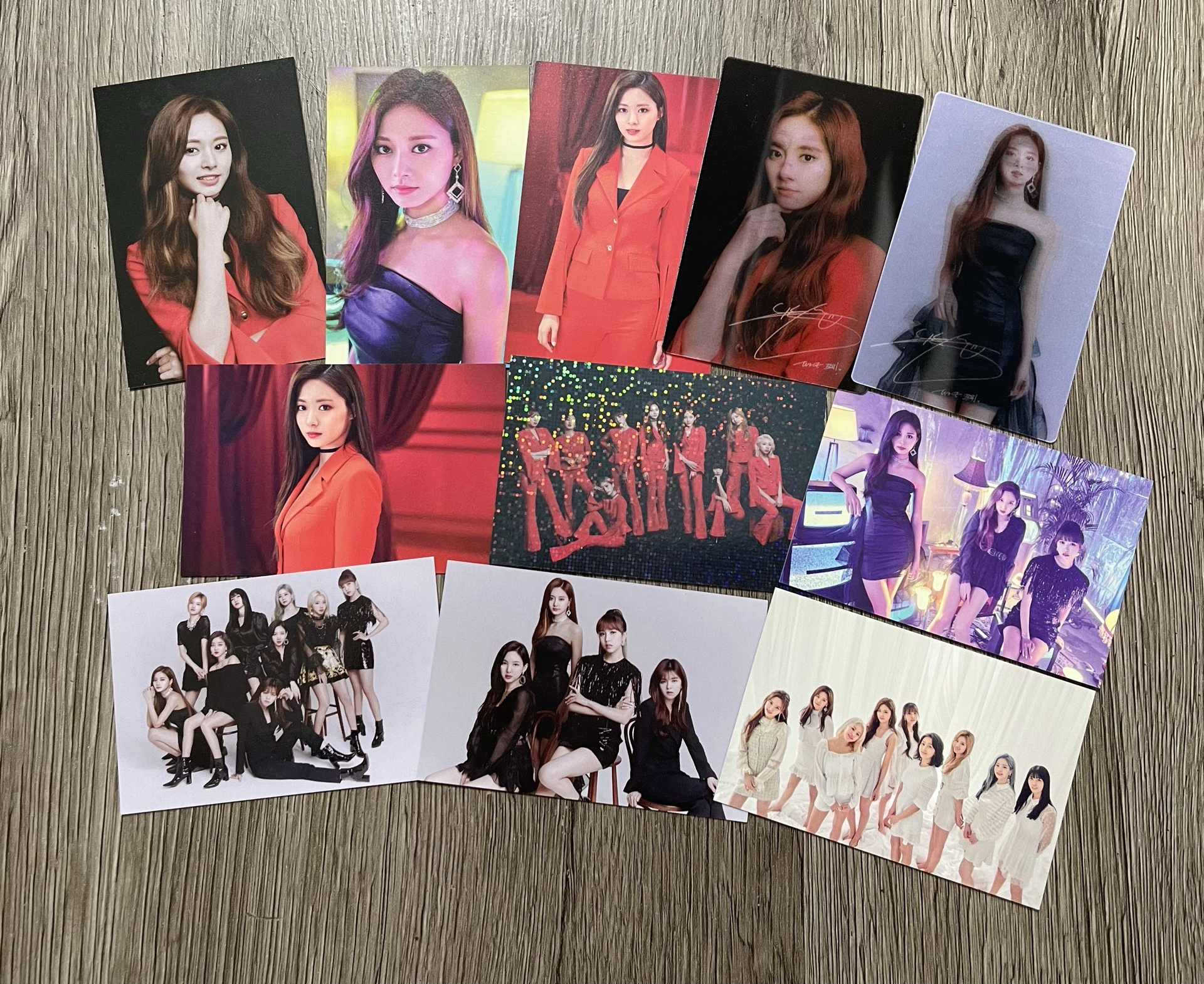 Twice_Twicelight三巡演唱會隨機小卡 子瑜+團卡組