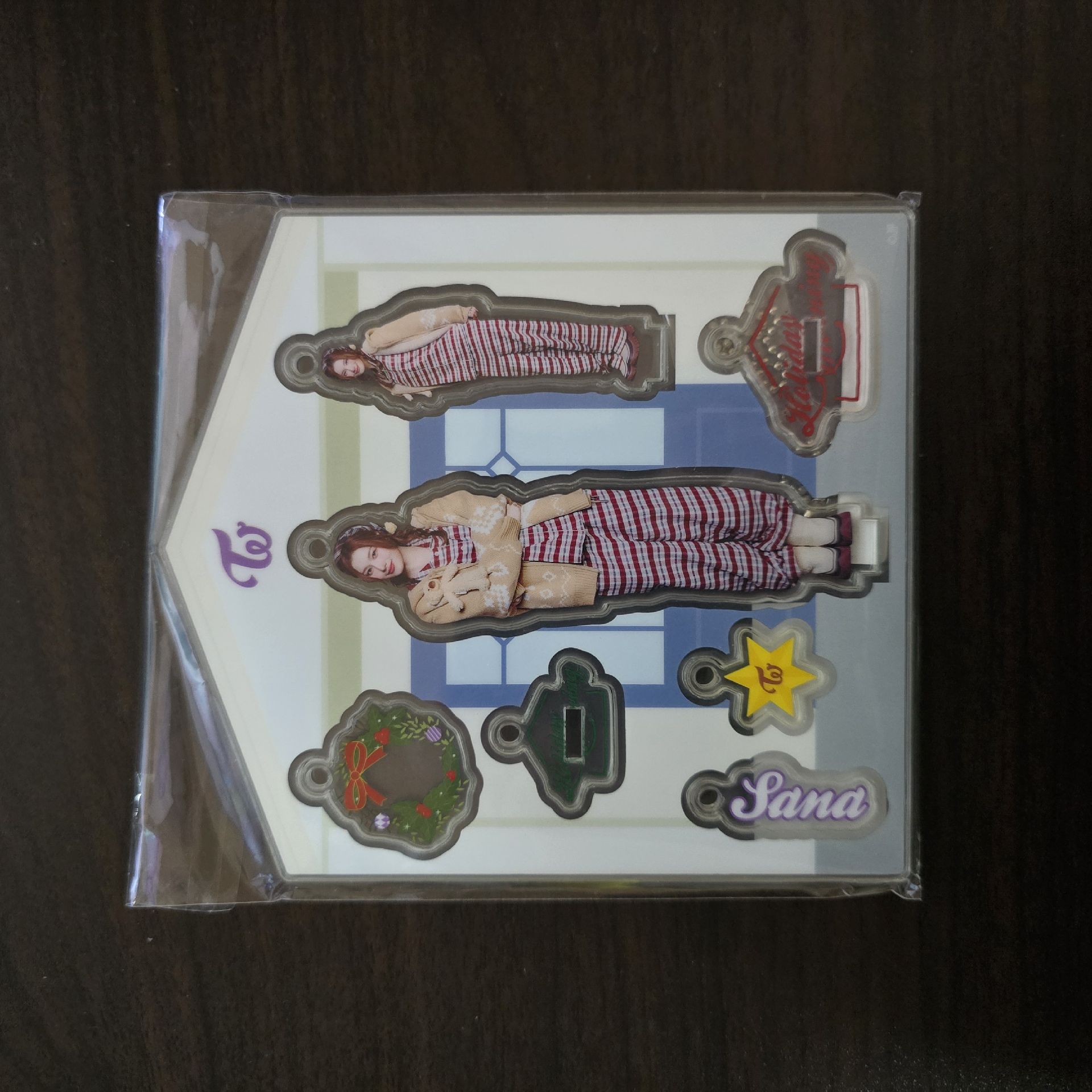 TWICE SANA 2025 冬日快閃 聖誕吊飾立牌