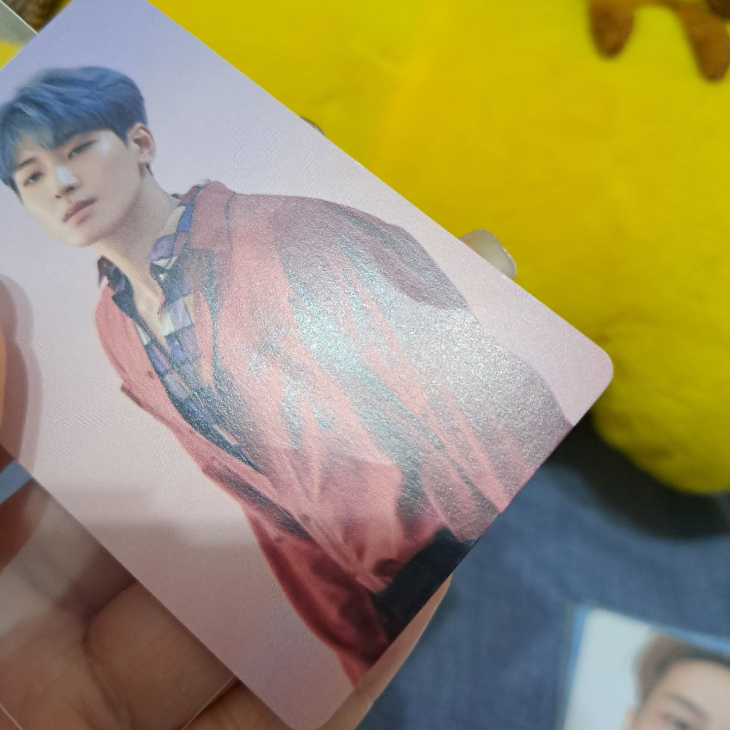 SEVENTEEN 落花HMV特典 藍髮圓佑