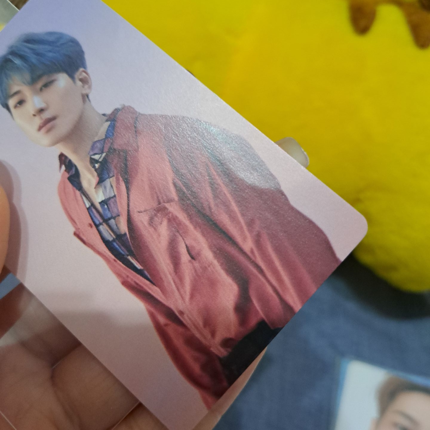 SEVENTEEN 落花HMV特典 藍髮圓佑