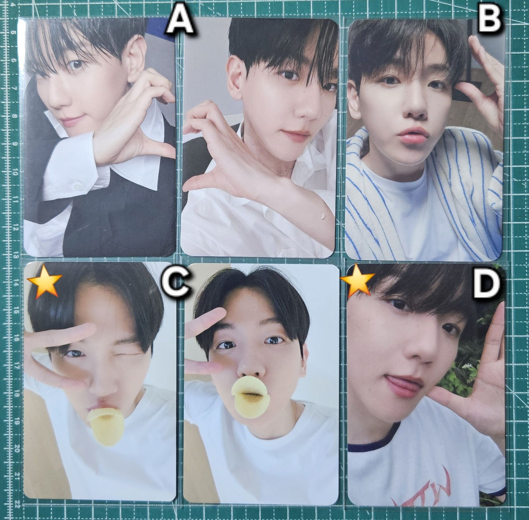 伯賢Hello world 卡