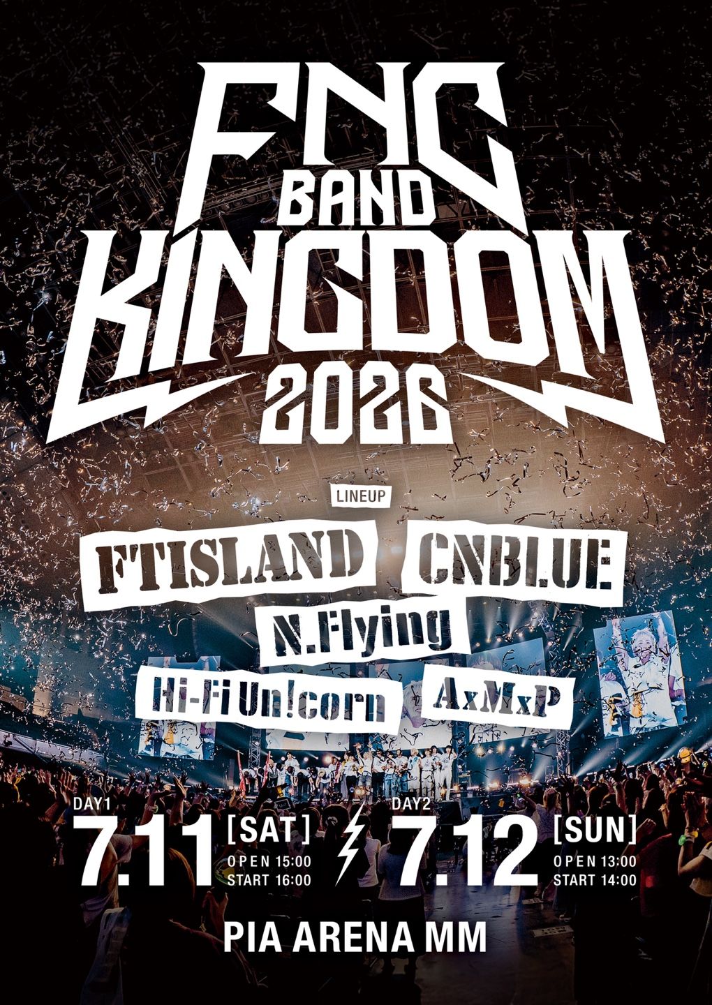 FNC BAND KINGDOM 2026