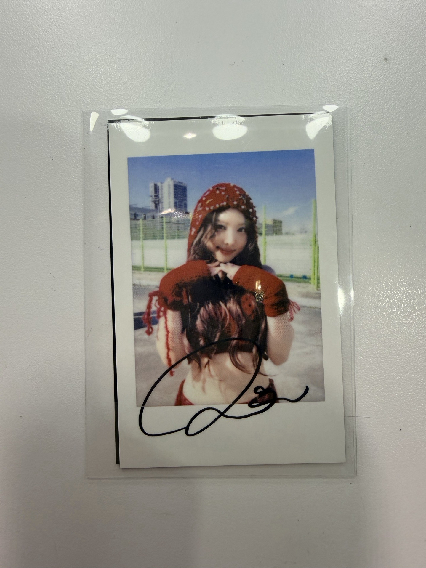 TWICE 娜璉 一直娛 拍立得 特典 小卡 小紅帽 