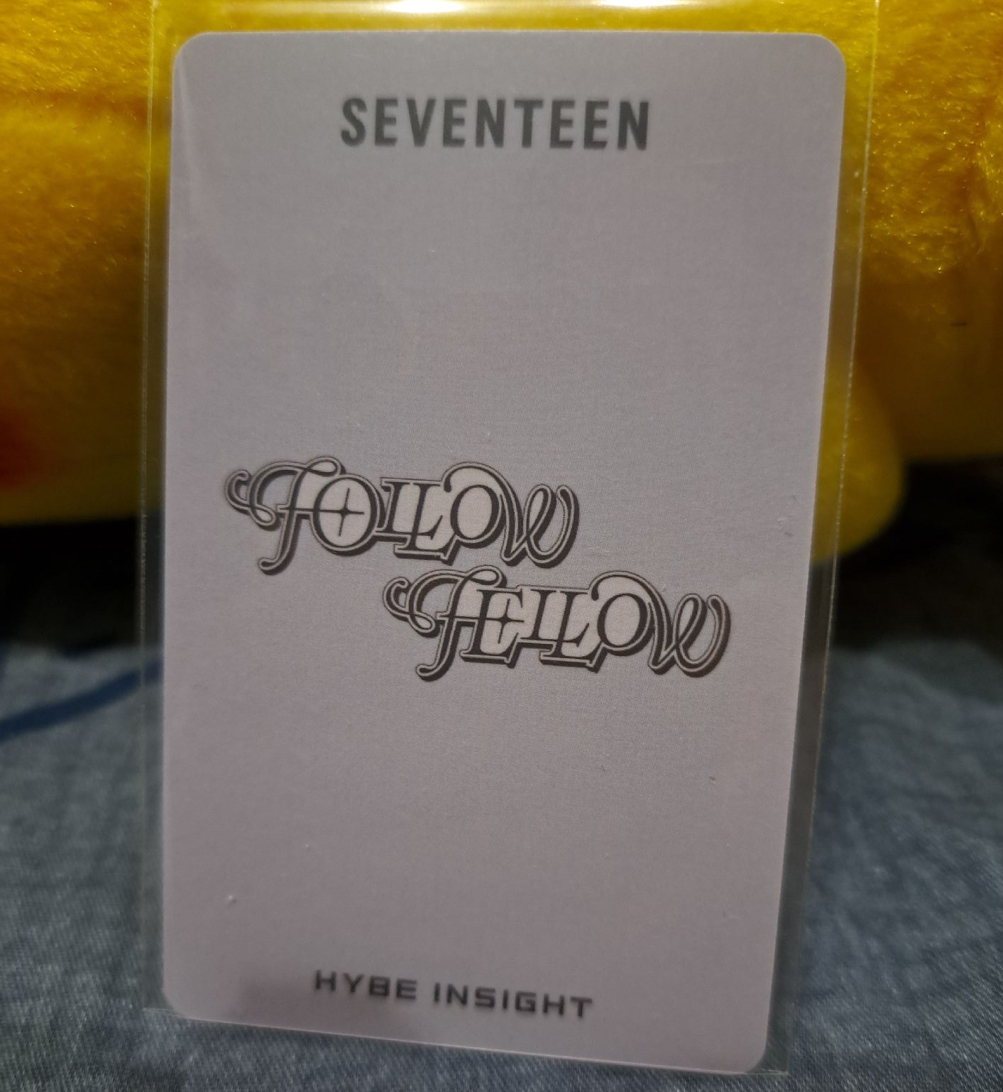 SEVENTEEN FOLLOW韓展場限卡