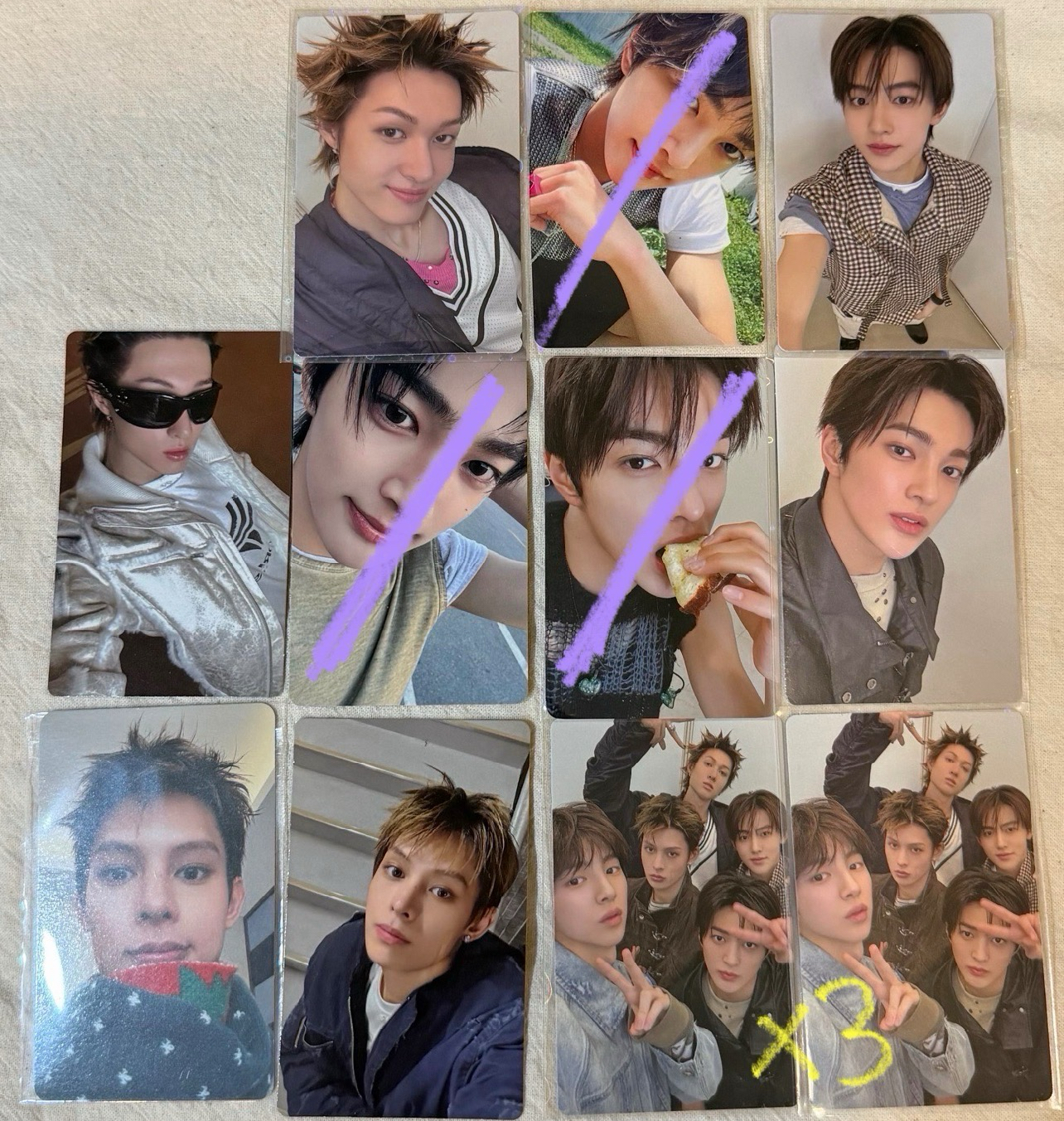 未拆頌缽+9張小卡盤